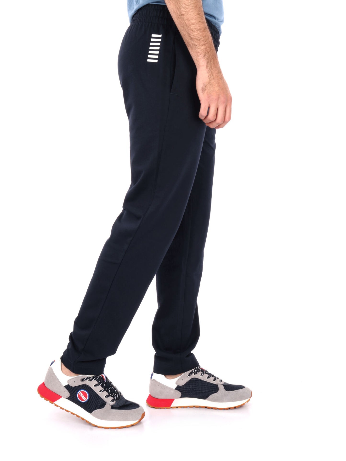 PANTALONE SPORTIVO EA7 EMPORIO ARMANI DA UOMO BLU