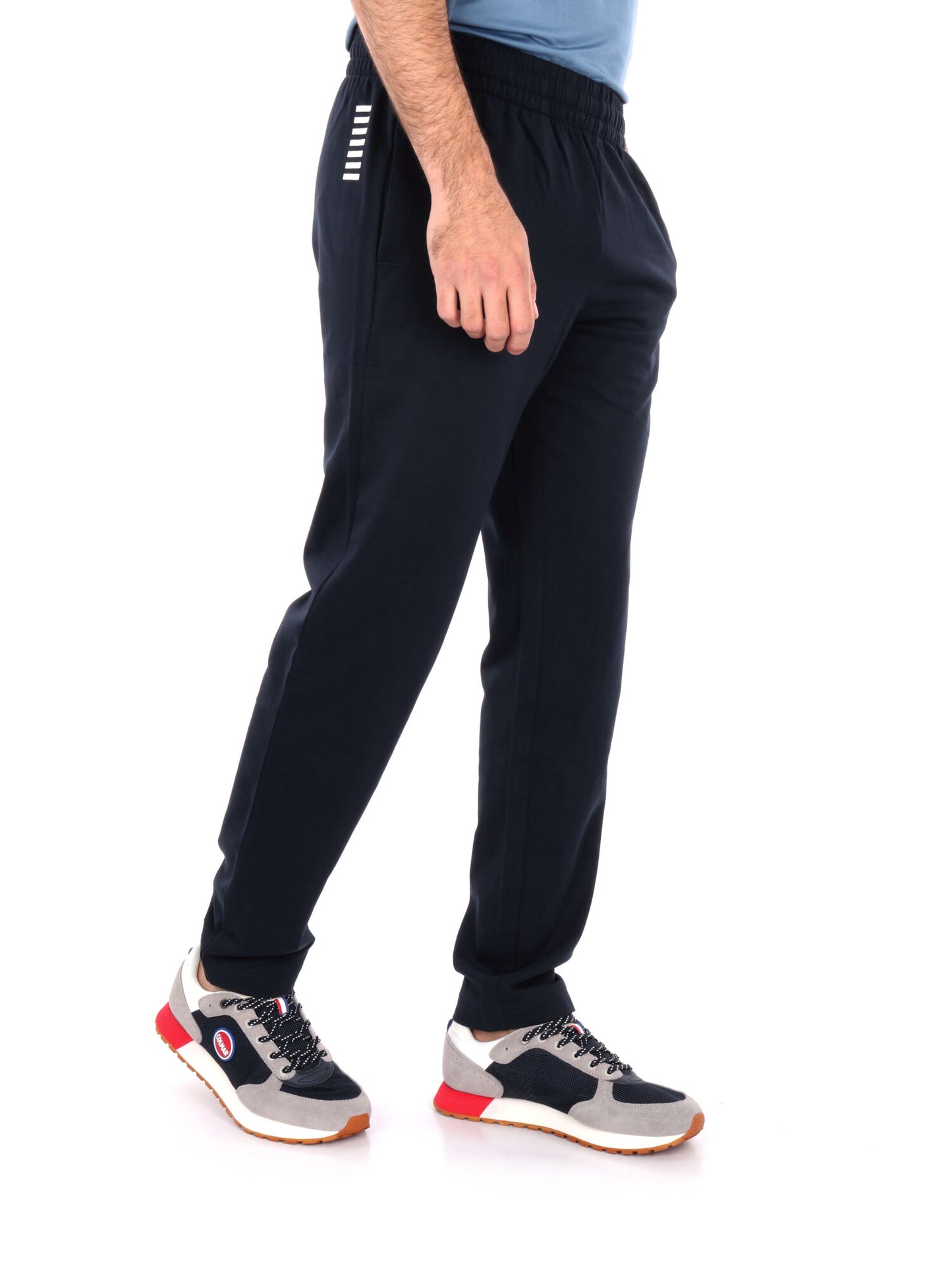 PANTALONE SPORTIVO EA7 EMPORIO ARMANI DA UOMO BLU