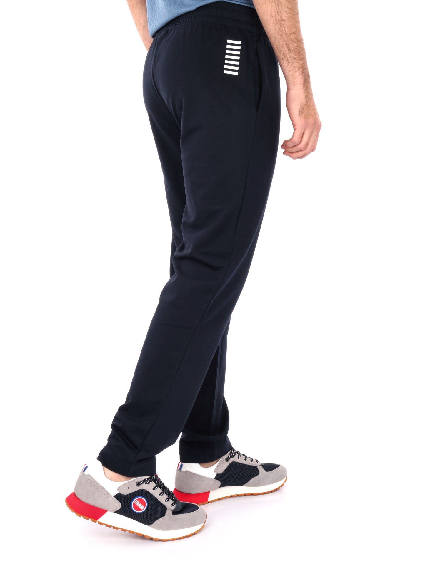 PANTALONE SPORTIVO EA7 EMPORIO ARMANI DA UOMO BLU