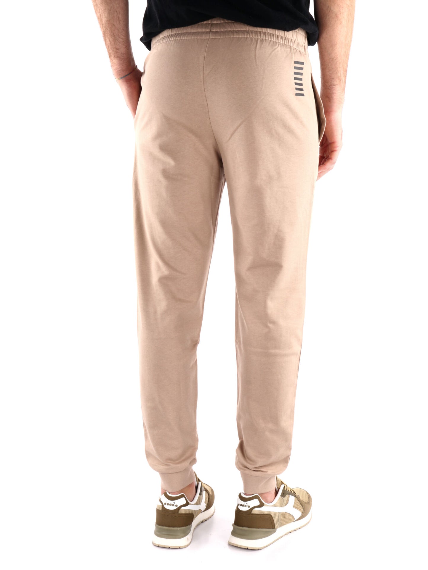 PANTALONE CORE IDENTITY EA7 EMPORIO ARMANI UOMO BEIGE
