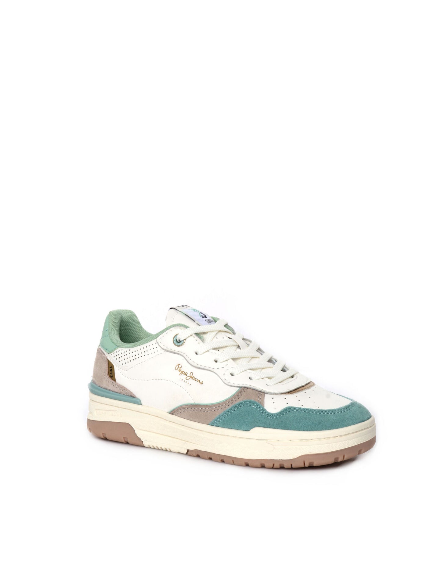 SNEAKERS CHESTER PEPE JEANS DONNA BIANCO-VERDE