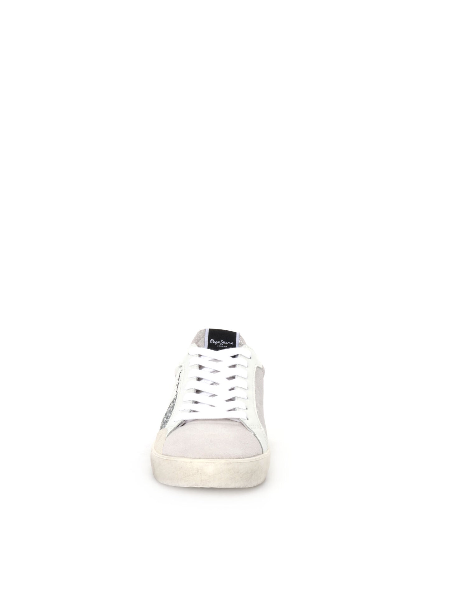 SNEAKERS LANE FUN PEPE JEANS DONNA BIANCO ARGENTO