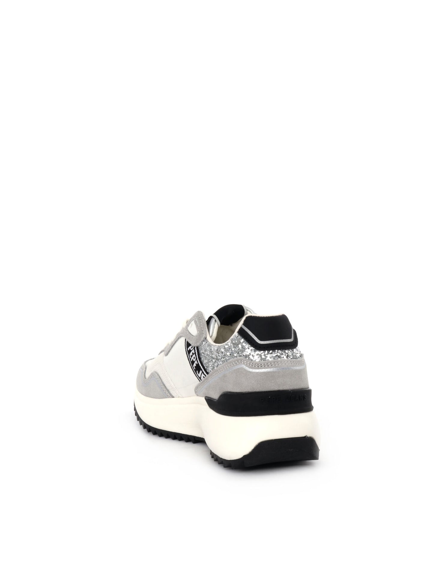 SNEAKERS KIMI LAND PEPE JEANS DONNA BIANCO ARGENTO