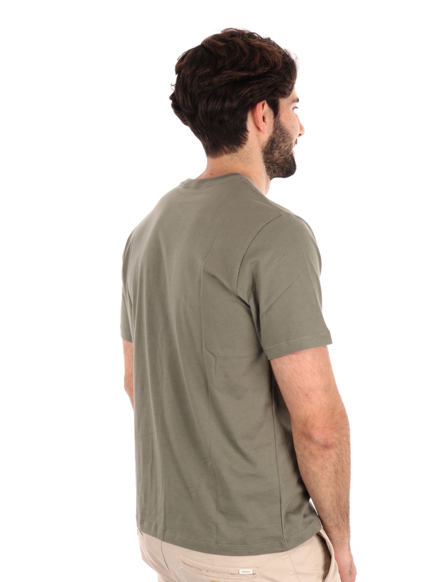 T-SHIRT EGGO PEPE JEANS UOMO VERDE MILITARE