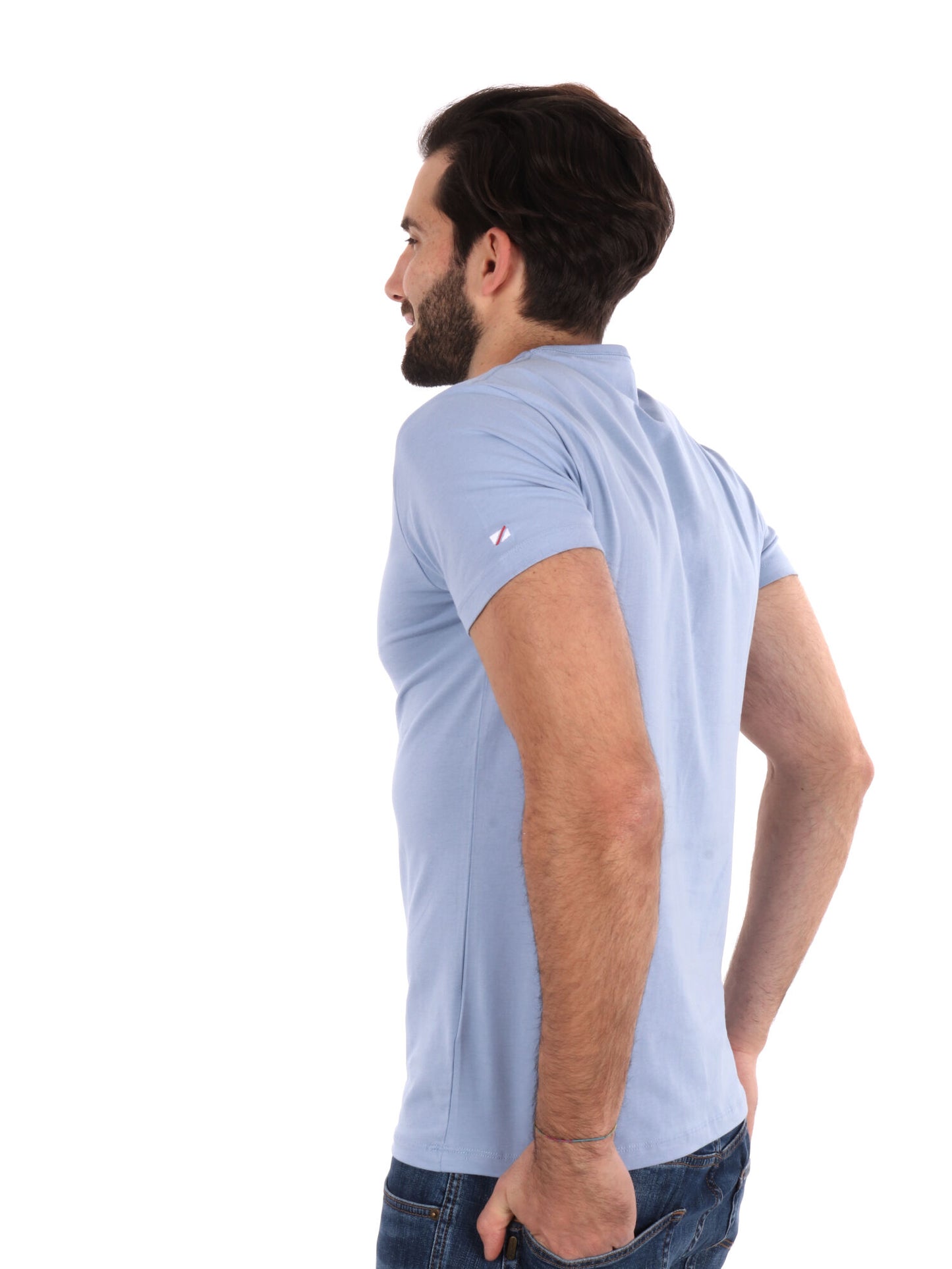 T-SHIRT ORIGINAL PEPE JEANS UOMO CELESTE