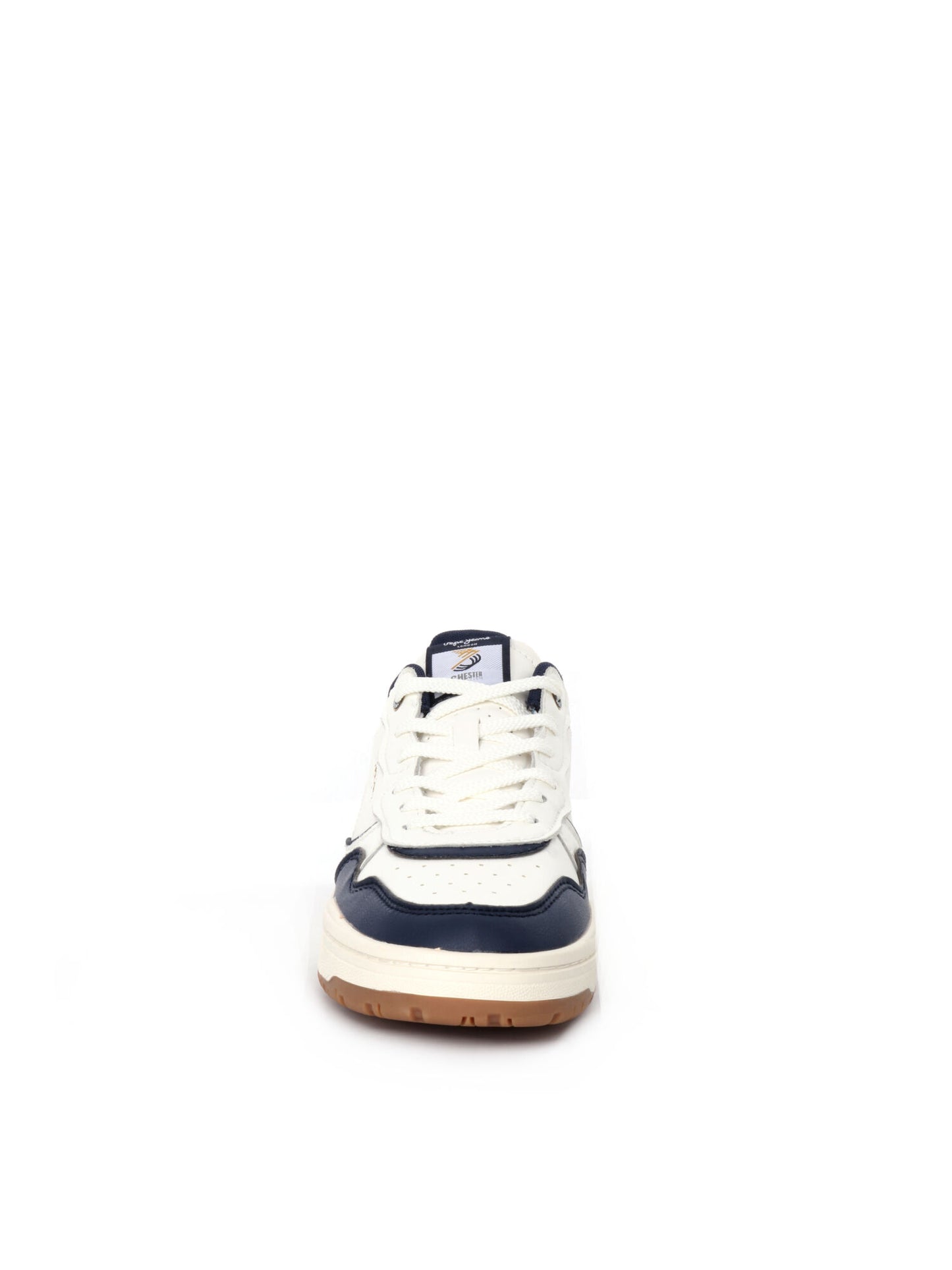 SNEAKERS CHESTER PEPE JEANS UOMO BIANCO-BLU