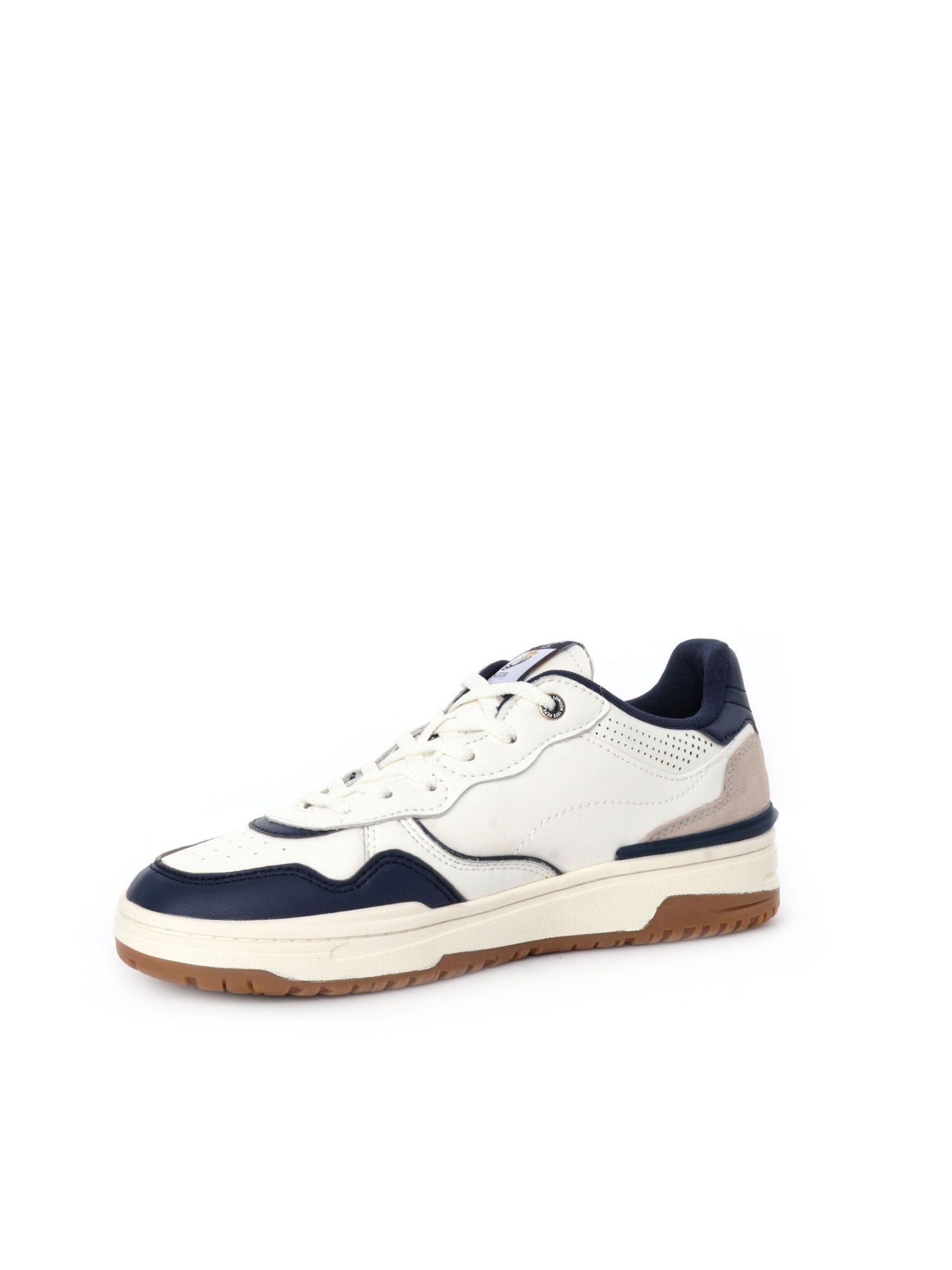 SNEAKERS CHESTER PEPE JEANS UOMO BIANCO-BLU