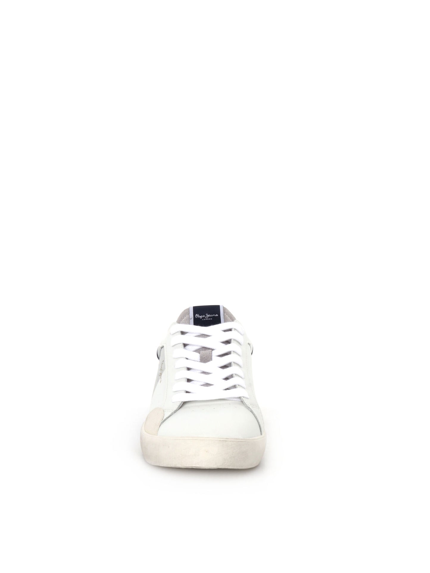 SNEAKERS LANE PRINT PEPE JEANS UOMO BIANCO-BLU