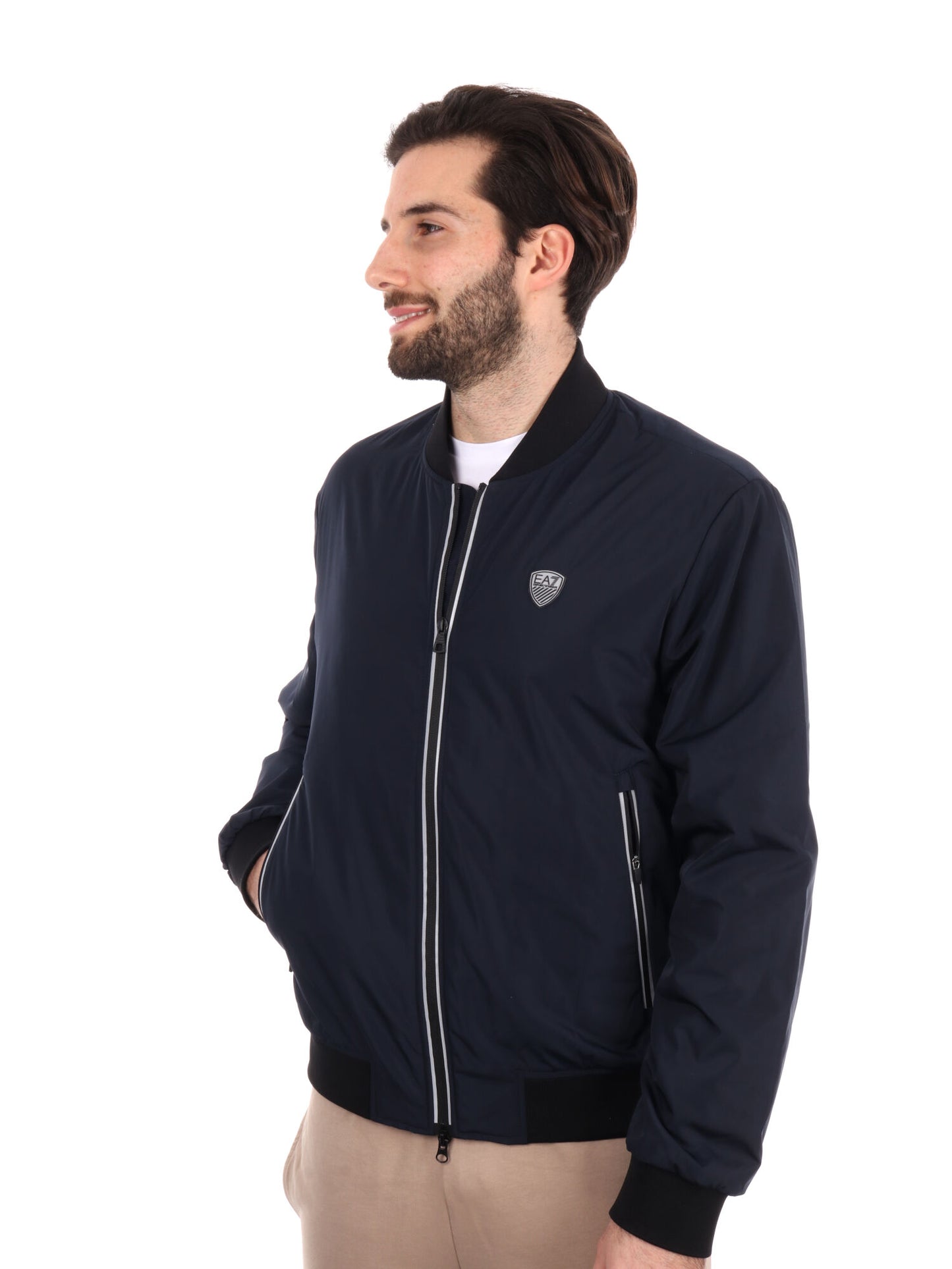 GIUBBINO PREMIUM SHIELD EA7 EMPORIO ARMANI UOMO BLU