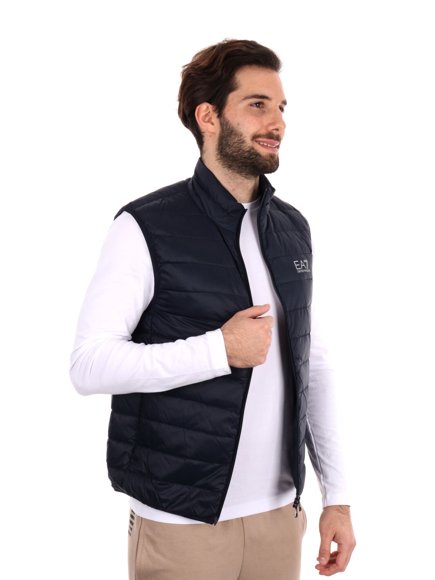 GILET CORE IDENTITY EA7 EMPORIO ARMANI UOMO BLU