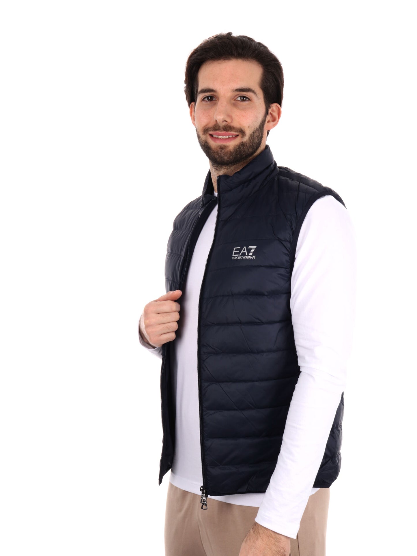 GILET CORE IDENTITY EA7 EMPORIO ARMANI UOMO BLU