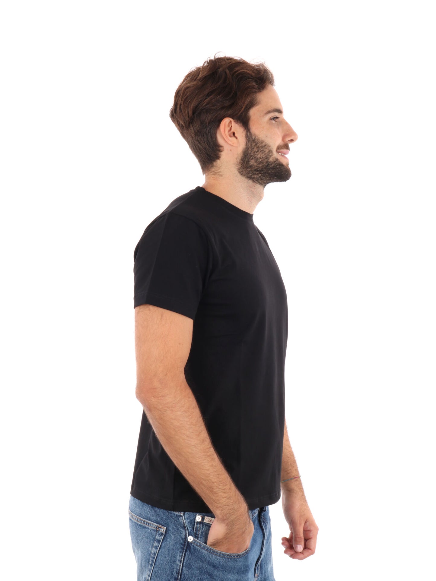 T-SHIRT PRATI FB UOMO NERO