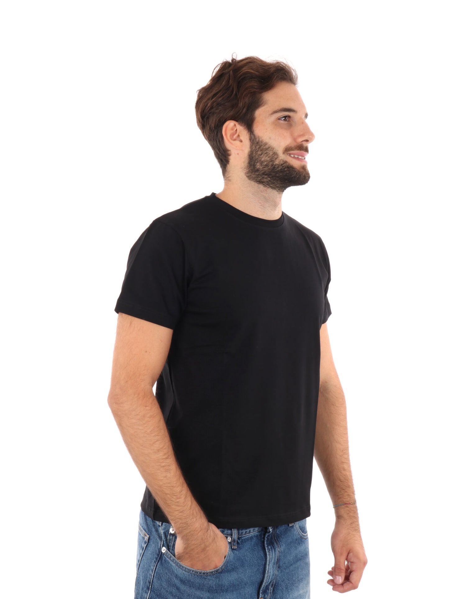 T-SHIRT PRATI FB DA UOMO NERO