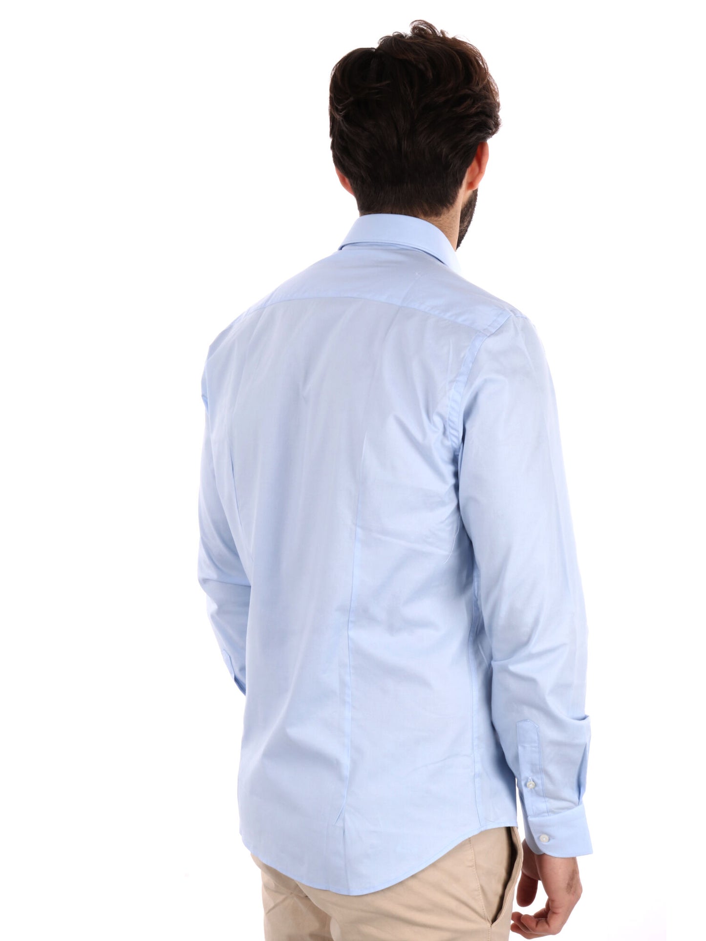CAMICIA SOFT FB UOMO CELESTE