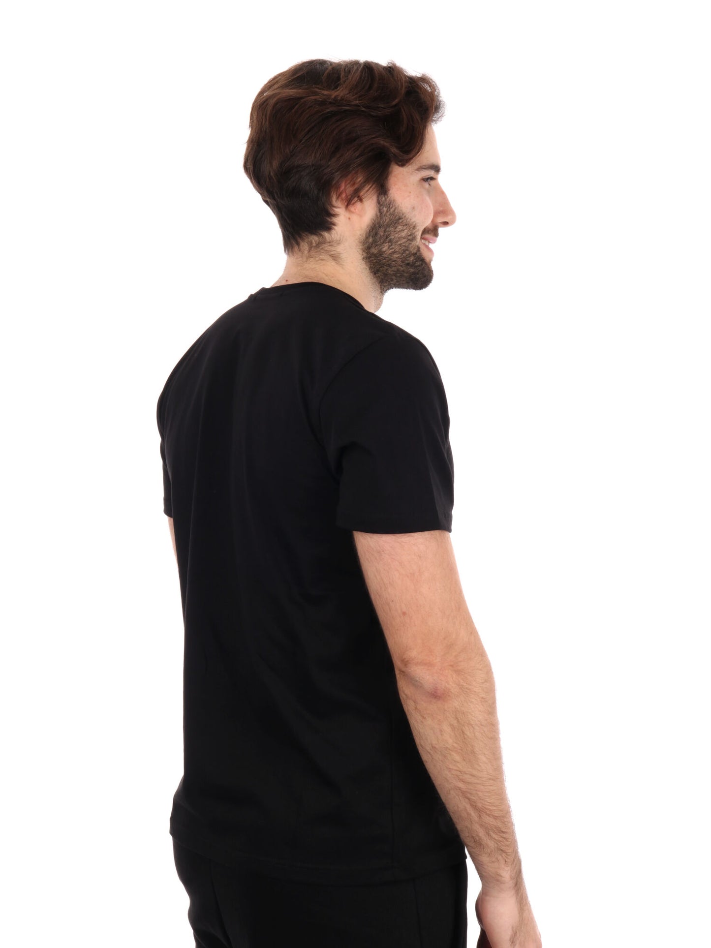 T-SHIRT LOGO A RILIEVO DROP SEASON 2 UOMO NERO