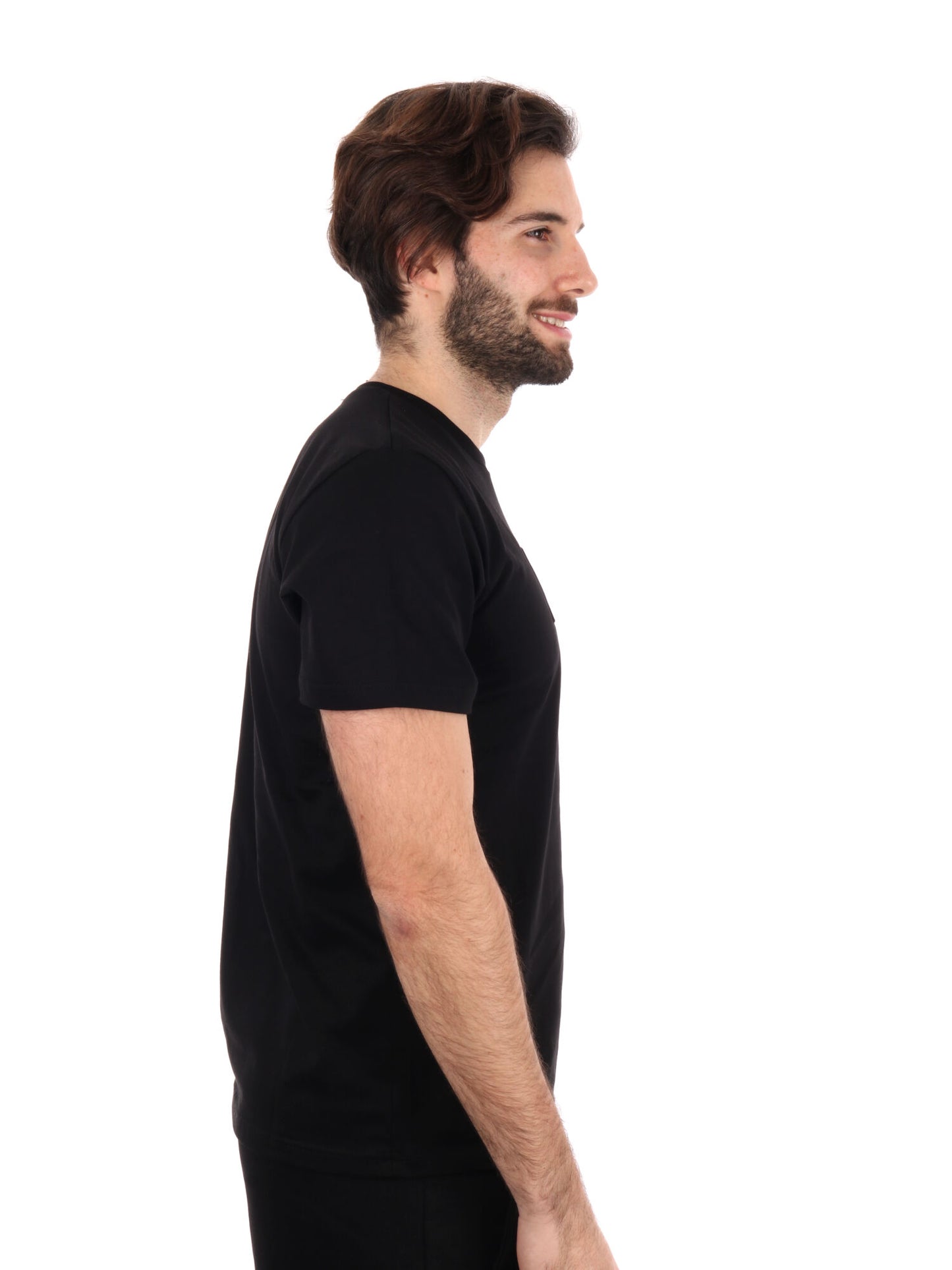 T-SHIRT LOGO A RILIEVO DROP SEASON 2 UOMO NERO