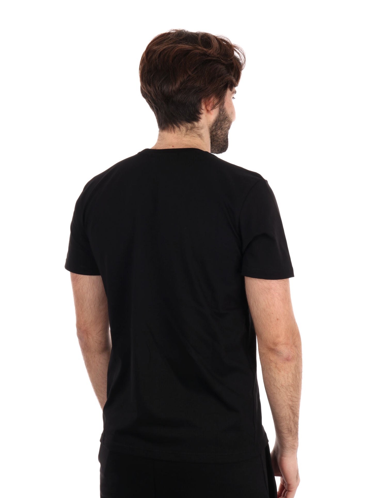 T-SHIRT LOGO A RILIEVO DROP SEASON 2 UOMO NERO