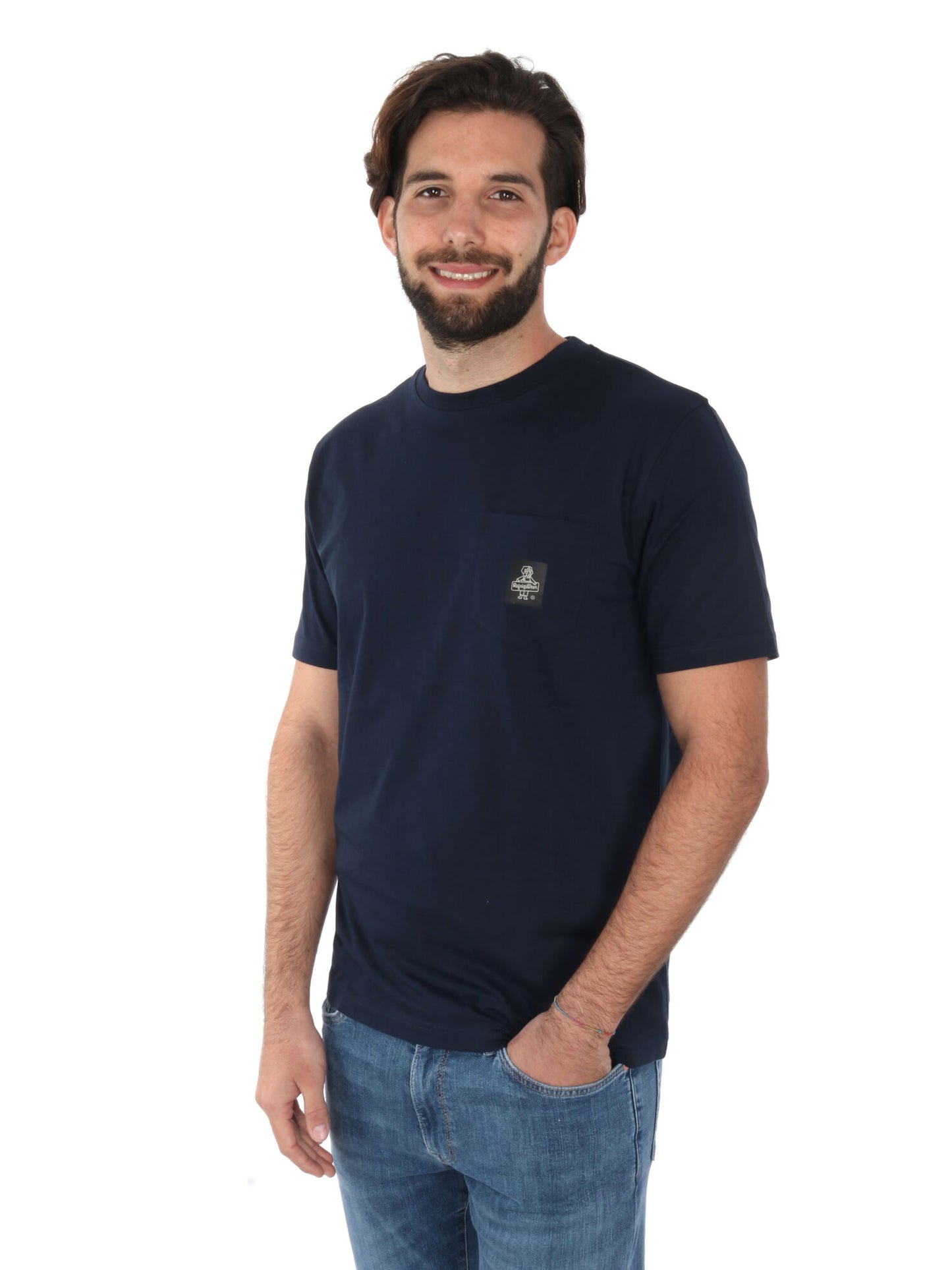 T-SHIRT PIERCE REFRIGIWEAR UOMO BLU