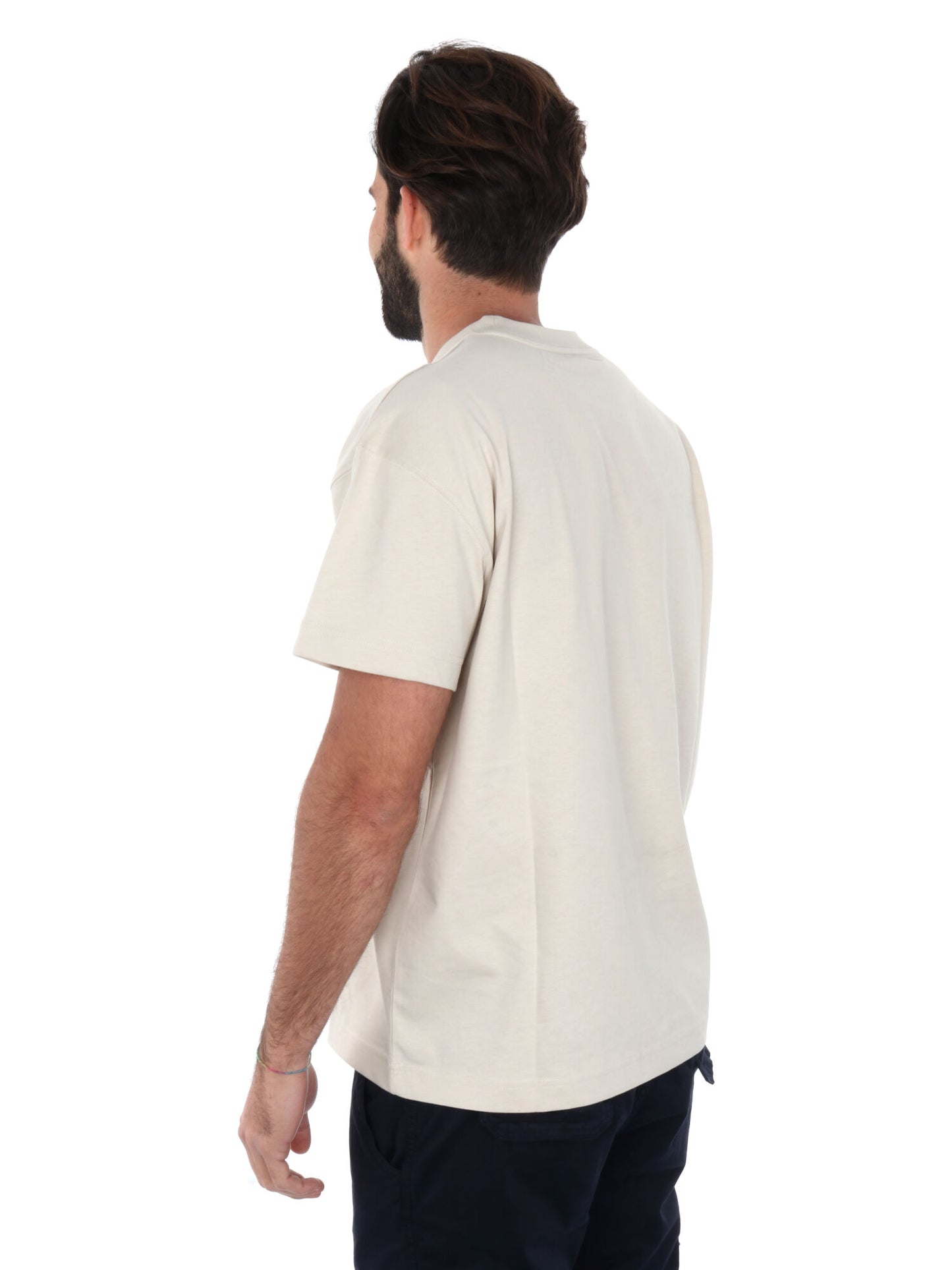 T-SHIRT CLASH REFRIGIWEAR UOMO BEIGE