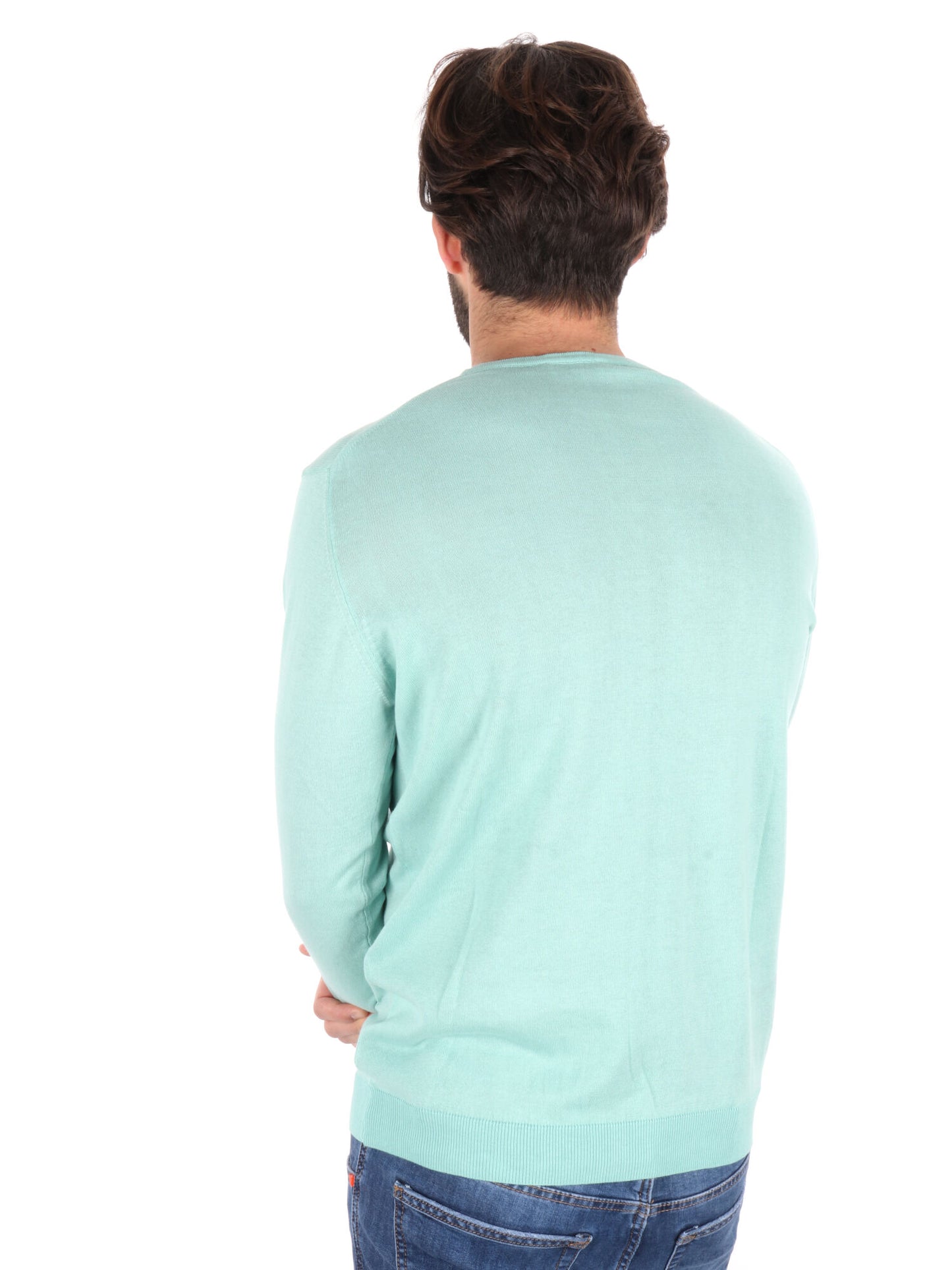 MAGLIA GIROCOLLO TAYLOR FB UOMO MENTA