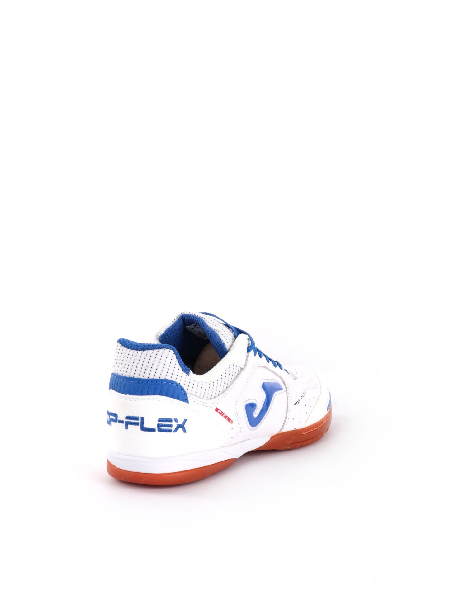 SCARPA DA CALCETTO INDOOR TOP FLEX IN UOMO BIANCO AZZURRO