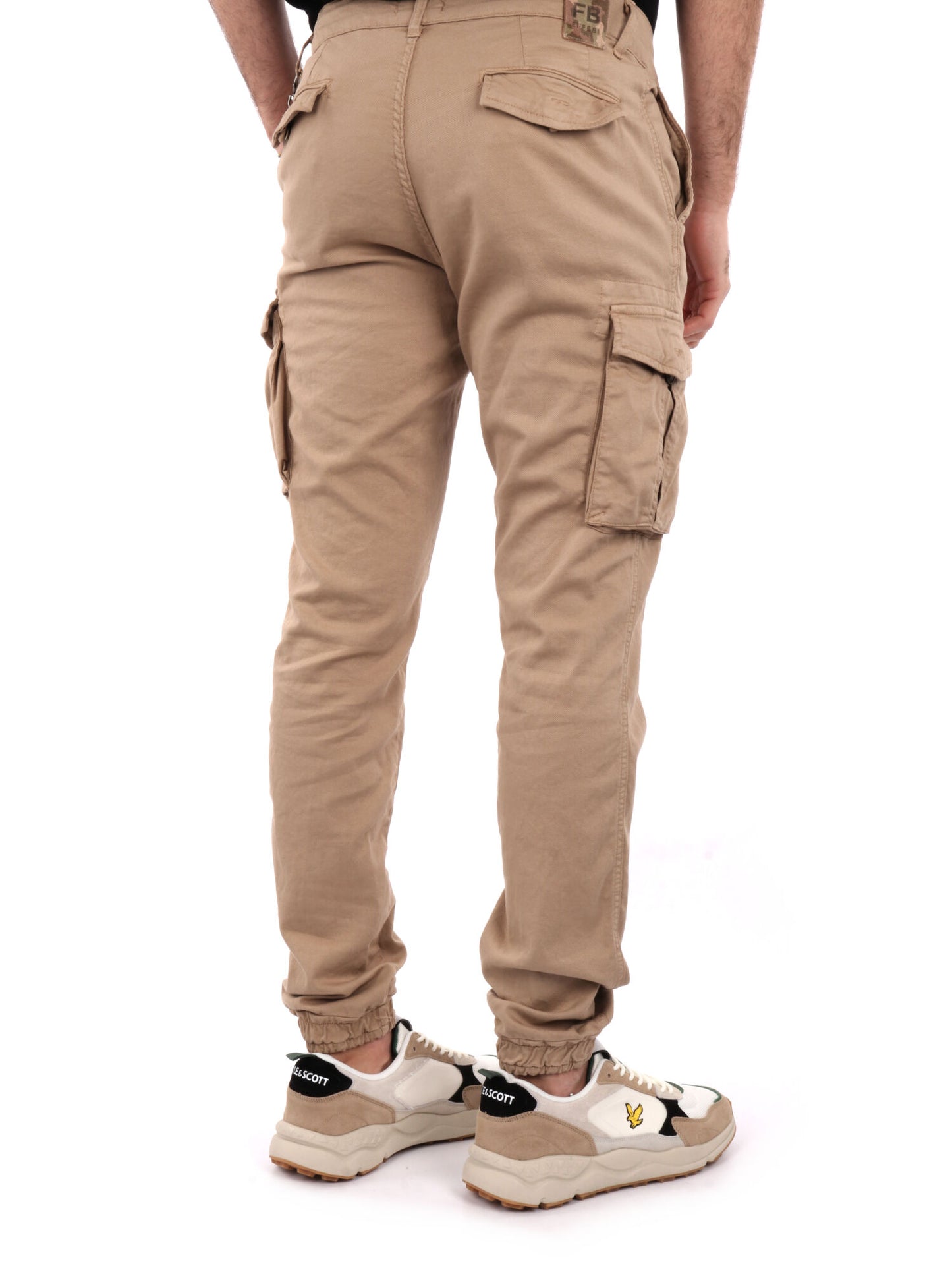 PANTALONE CARGO FB UOMO BISCOTTO