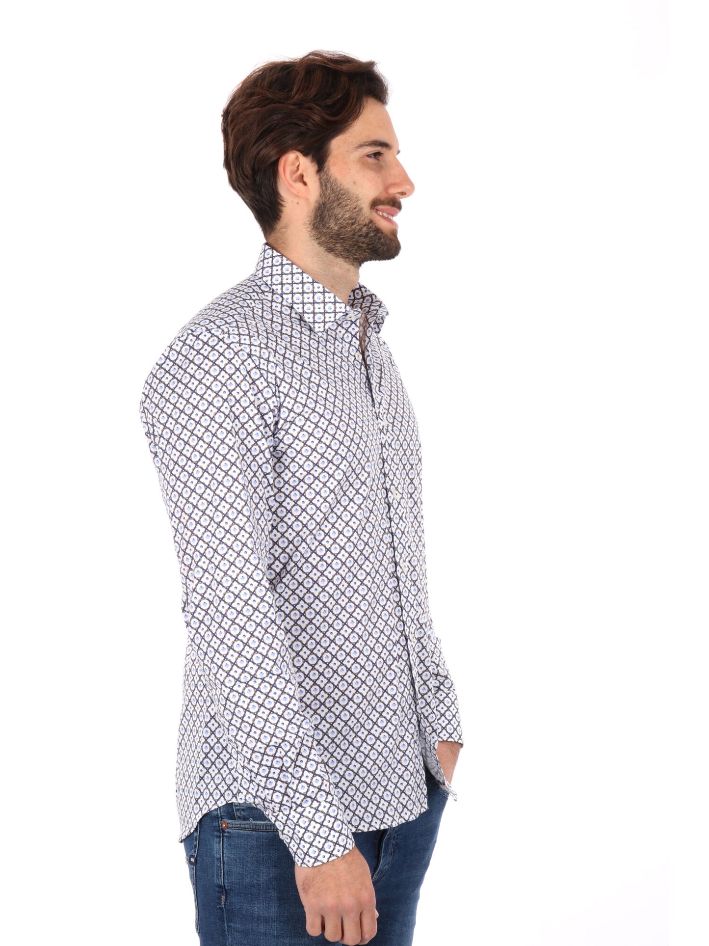CAMICIA VELAR FB UOMO BIANCO