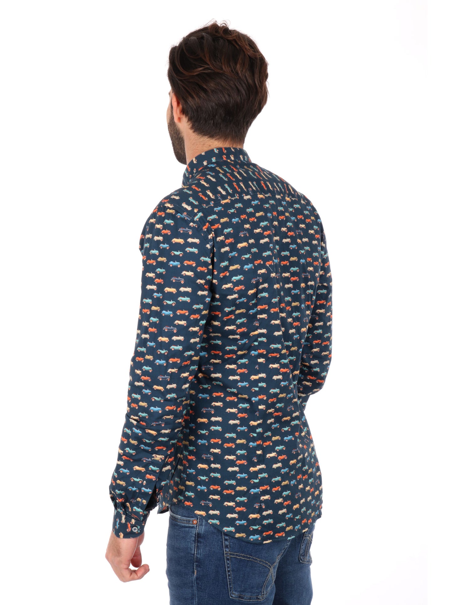 CAMICIA COLLETTO COREA VELAR FB UOMO BLU