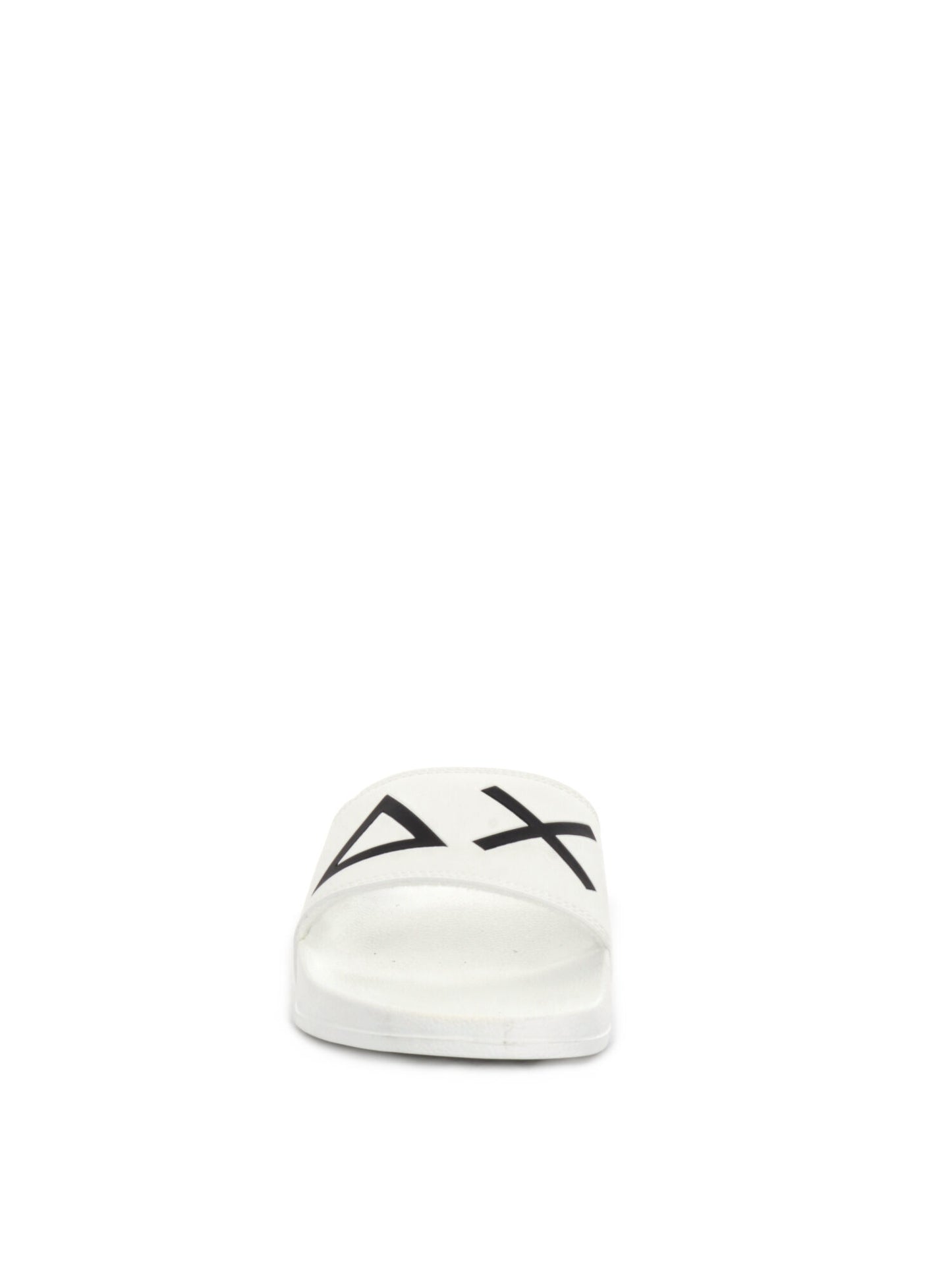CIABATTA SLIPPERS LOGO SUN68 UOMO BIANCO