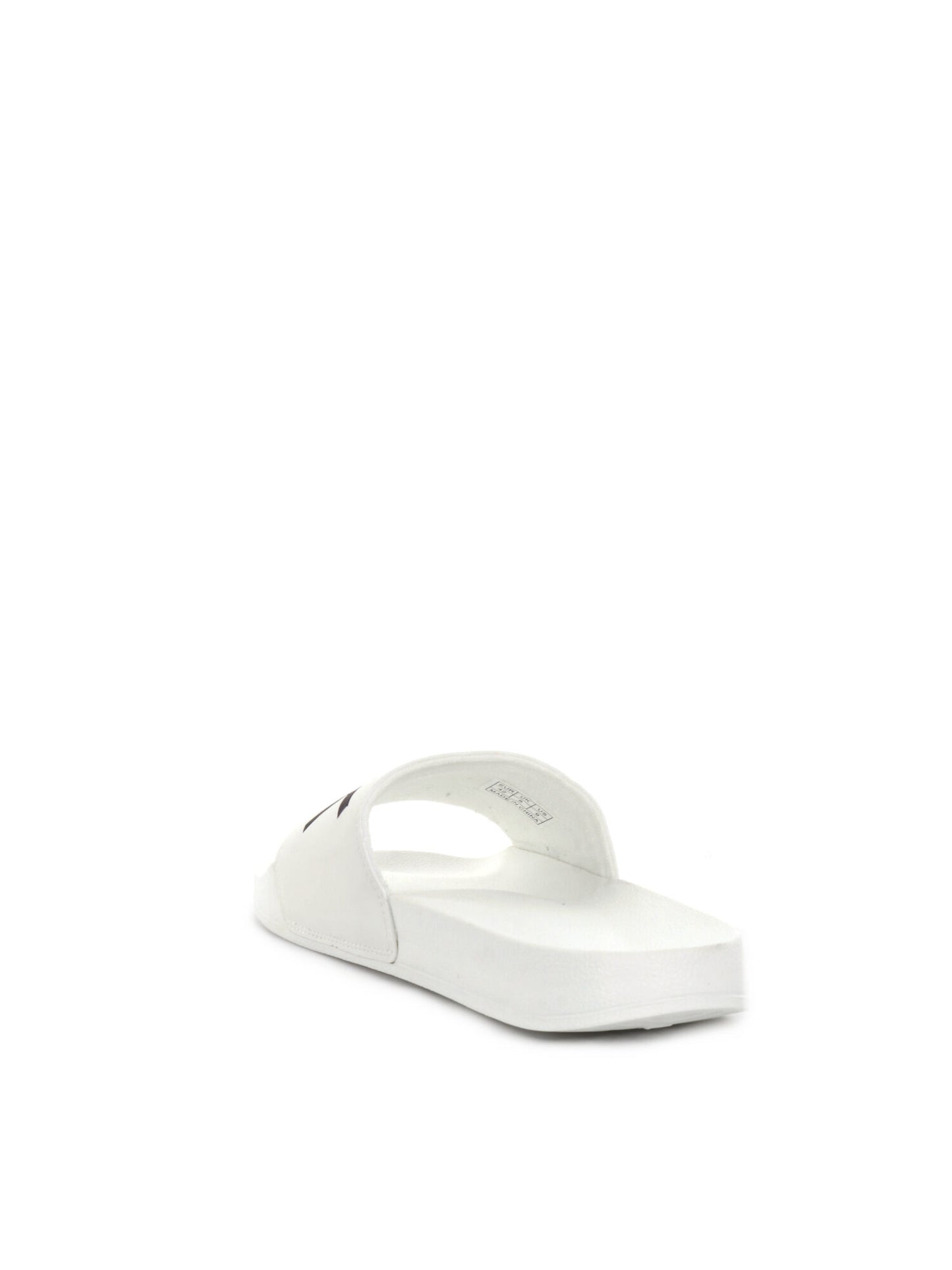 CIABATTA SLIPPERS LOGO SUN68 UOMO BIANCO