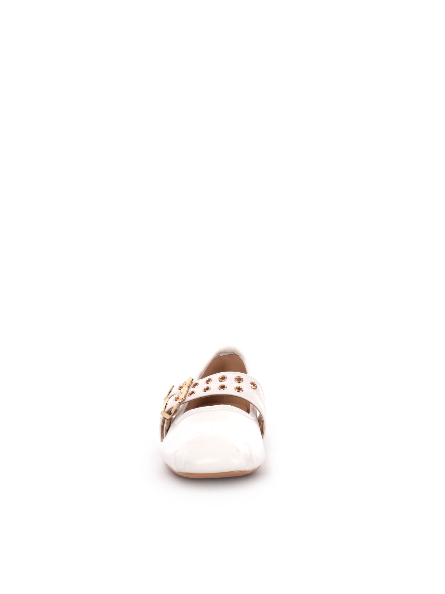 BALLERINA CON FIBBIE CLYO' DONNA BEIGE