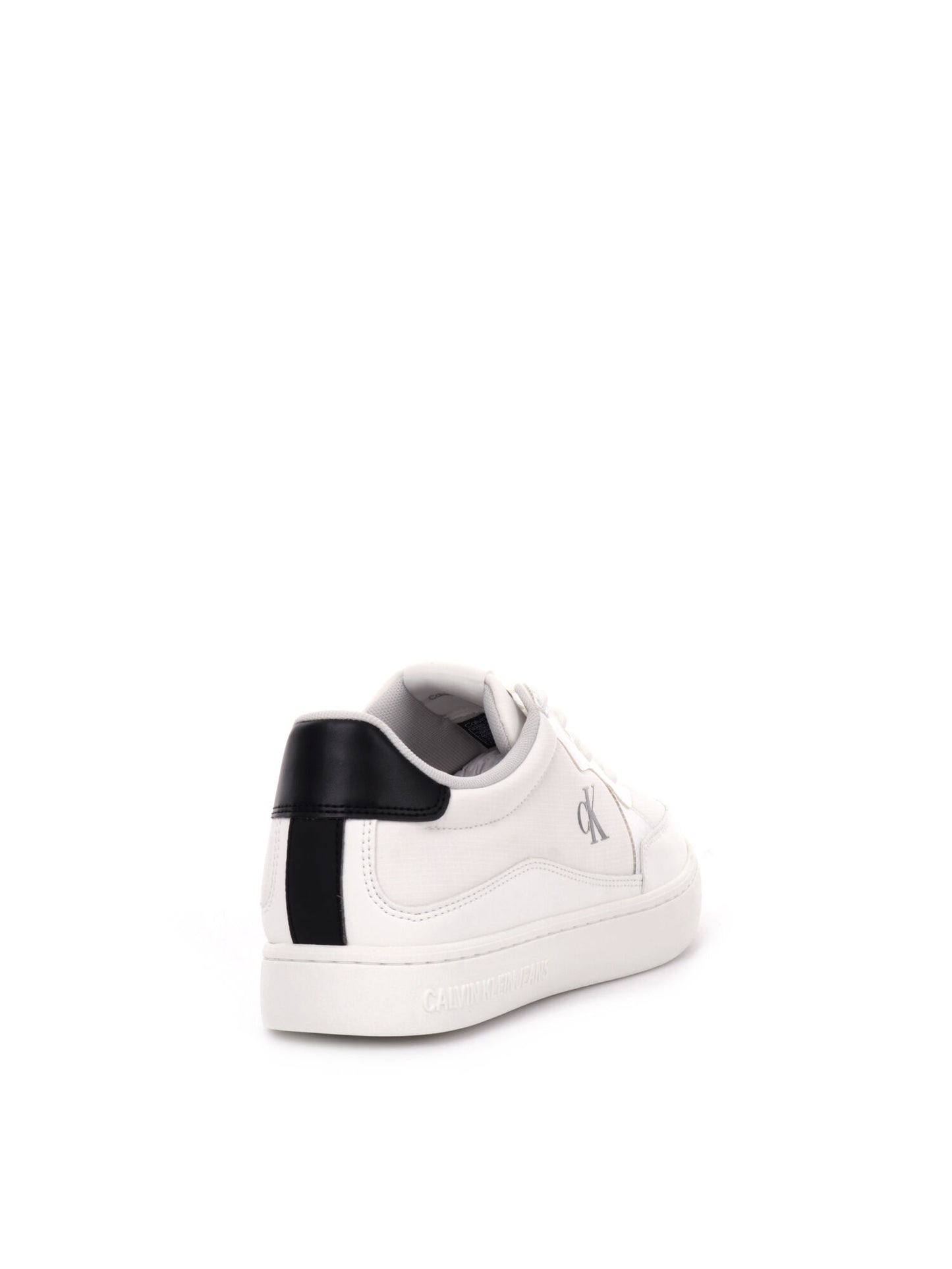 SNEAKERS CLASSIC CUPSOLE TECH CALVIN KLEIN JEANS UOMO BIANCO-NERO