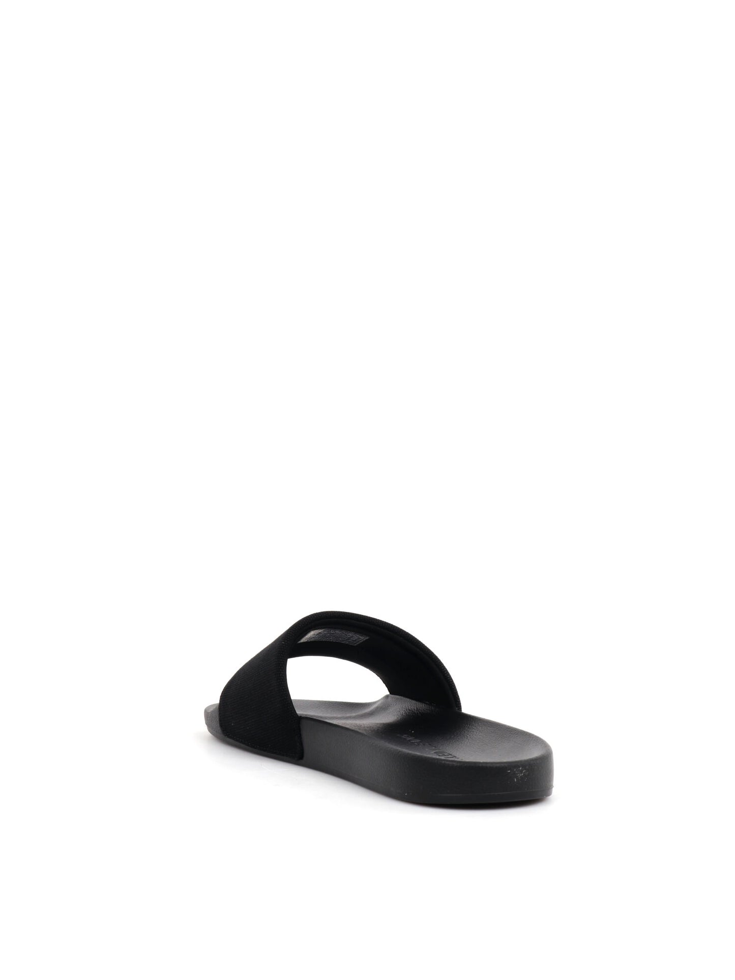 CIABATTA SLIDE MONOGRAM CALVIN KLEIN JEANS DONNA NERO