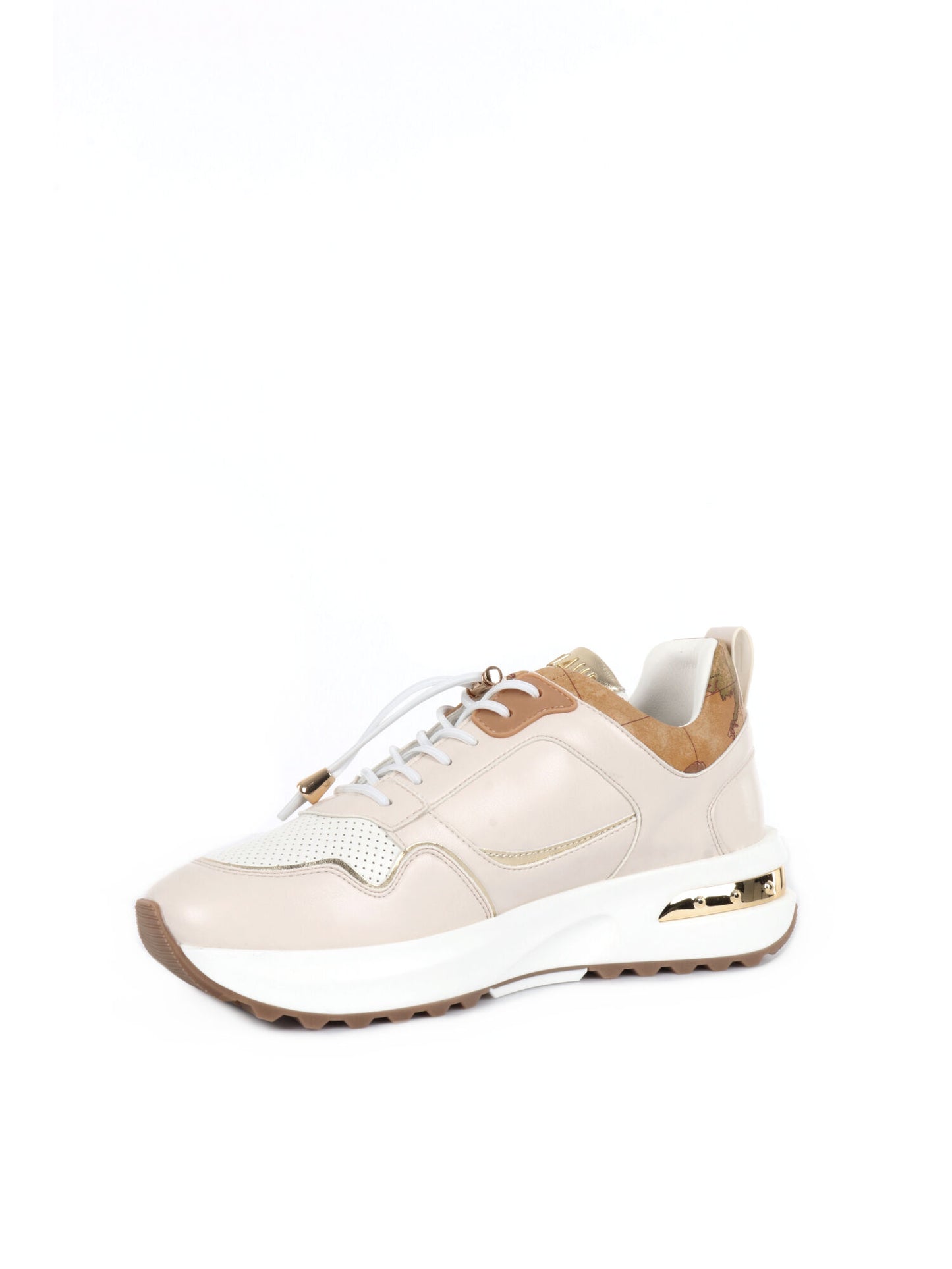 SNEAKERS CON COULISSE 1^ CLASSE DONNA AVORIO