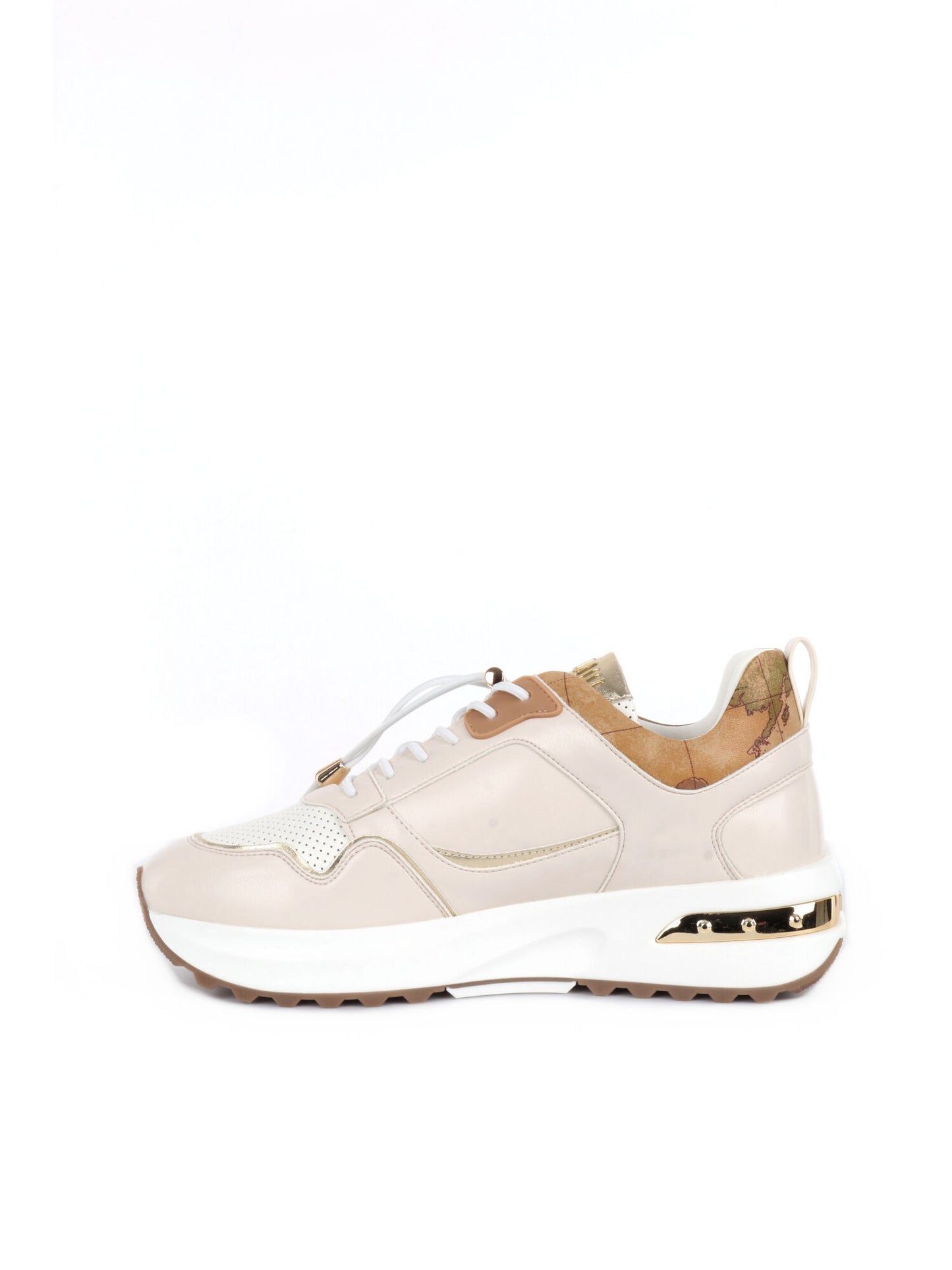 SNEAKERS CON COULISSE 1^ CLASSE DONNA AVORIO
