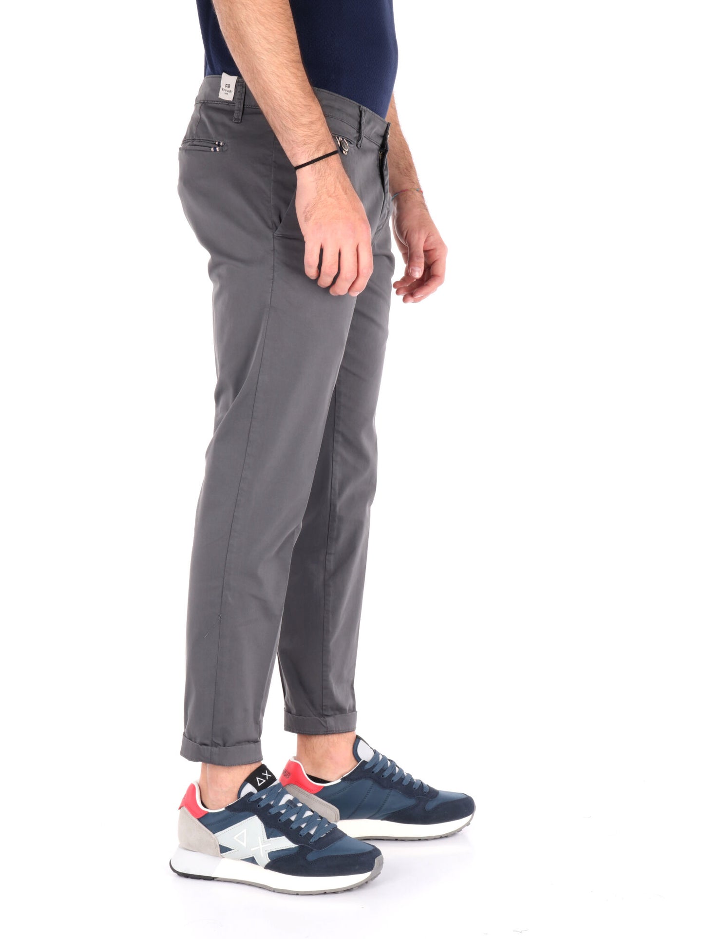 PANTALONE ZETA FB UOMO FERRO