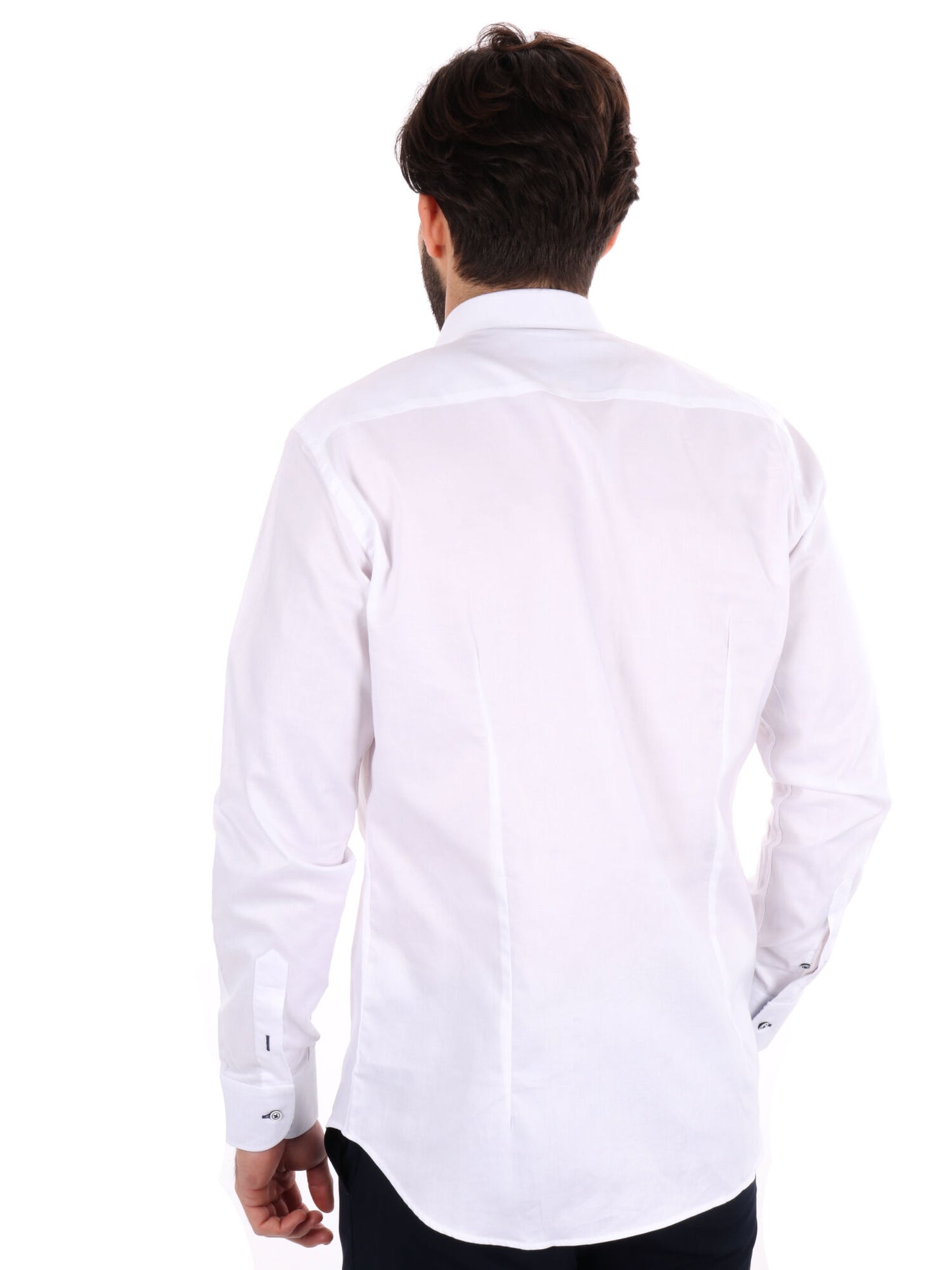 CAMICIA DOPPIO RITORTO FB UOMO BIANCO