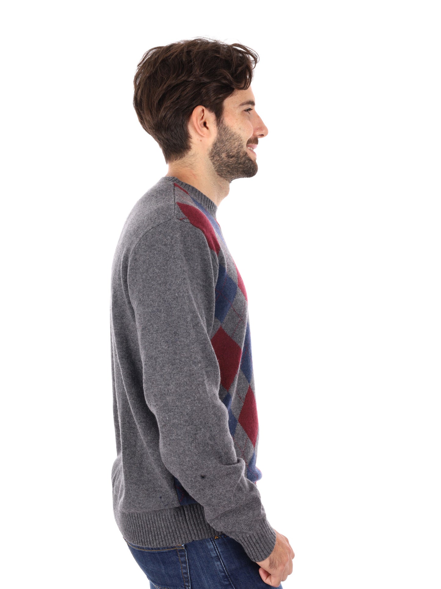 PULLOVER GIROCOLLO LEVI'S DA UOMO GRIGIO