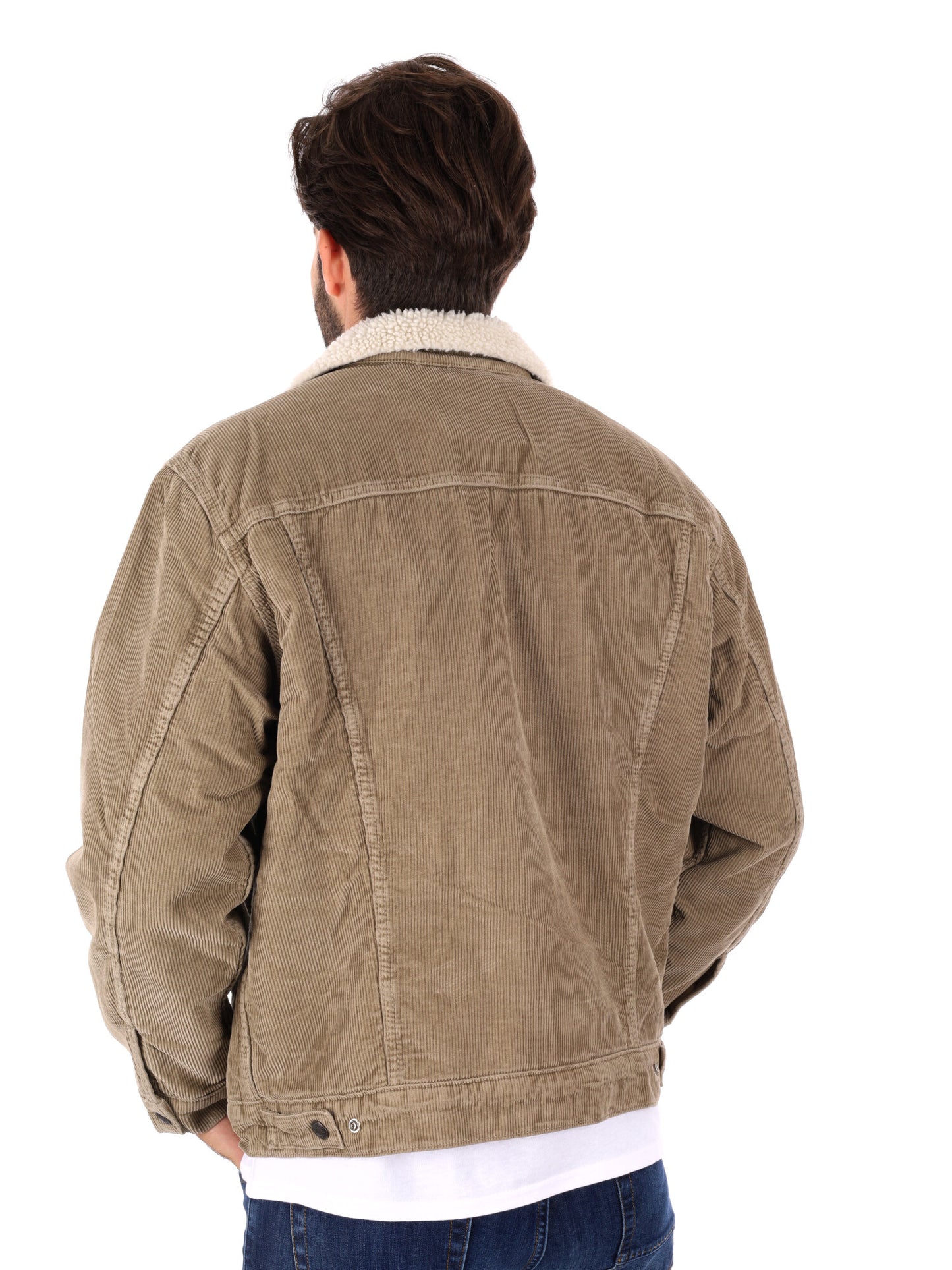 GIACCA SHERPA LEVI'S DA UOMO BEIGE