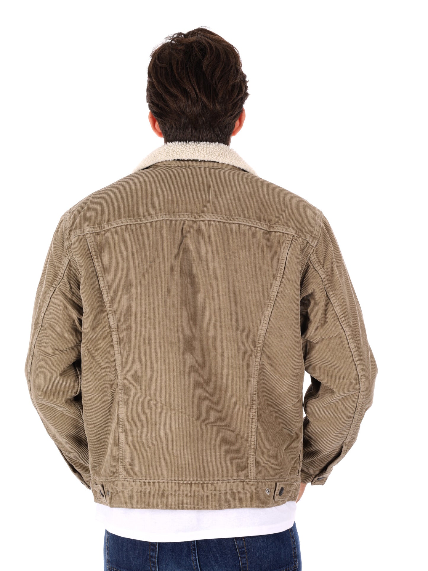 GIACCA SHERPA LEVI'S DA UOMO BEIGE