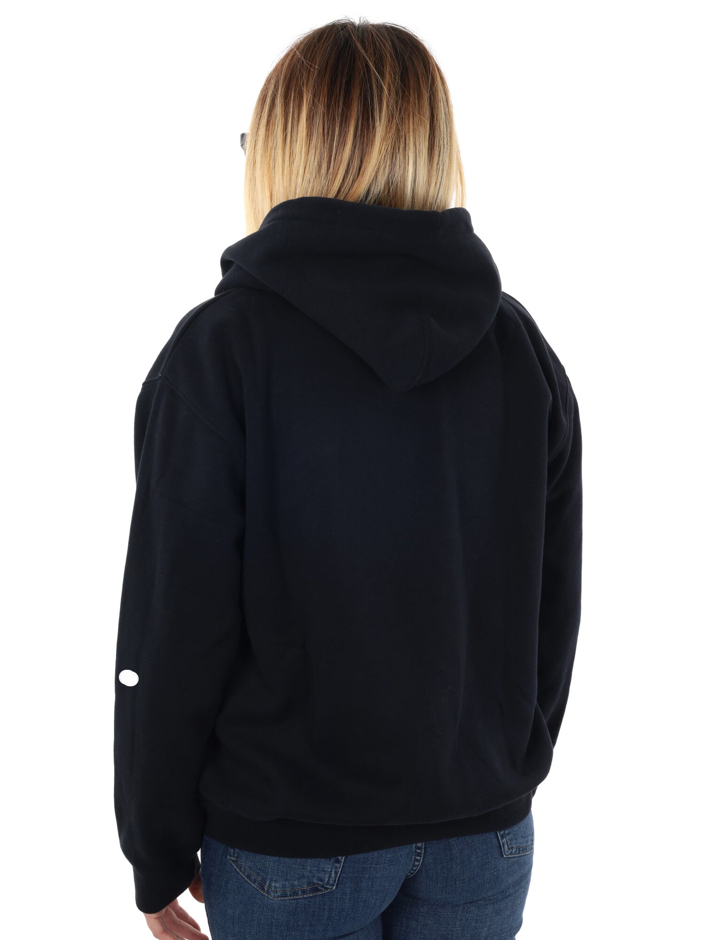 FELPA BASIC CON CAPPUCCIO LEVI'S DA DONNA NERO
