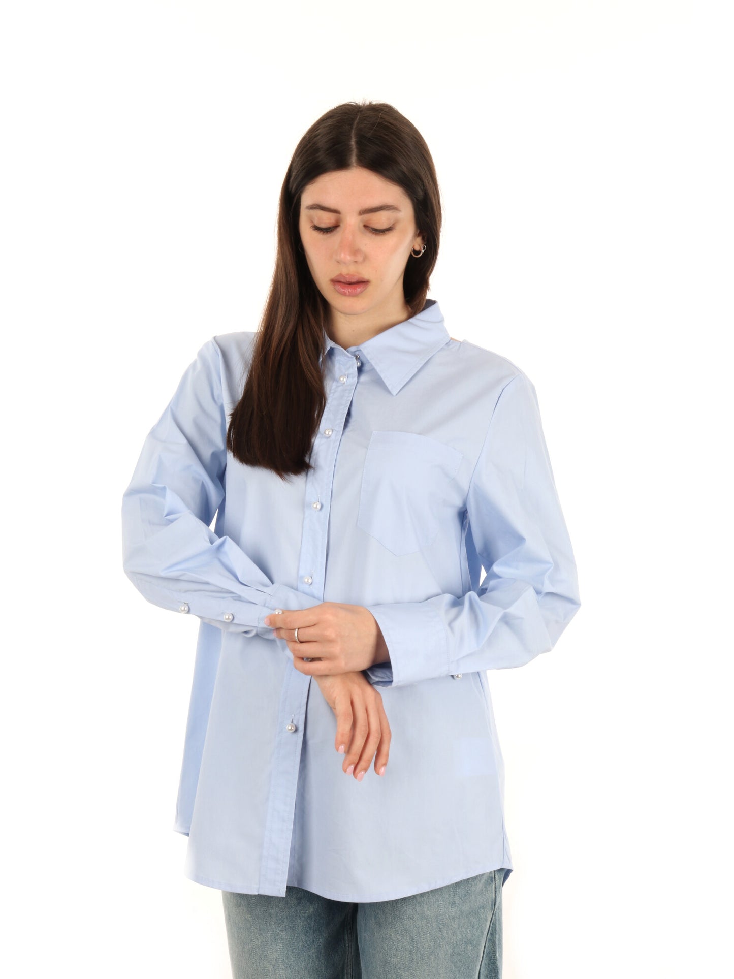 ARTIGLI CAMICIA ML - CELESTE