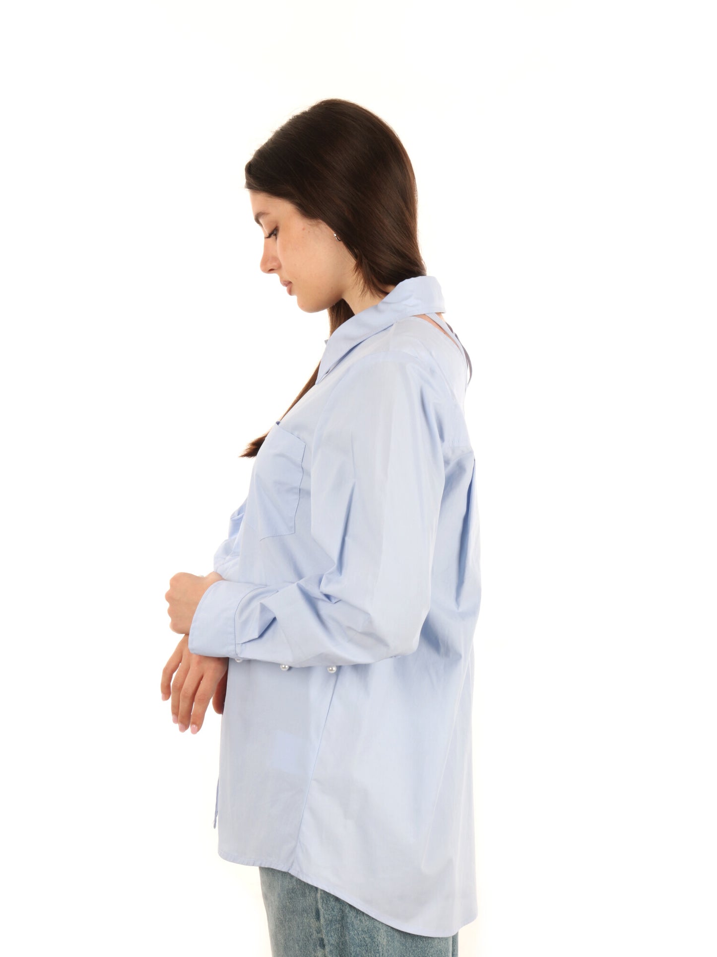 ARTIGLI CAMICIA ML - CELESTE