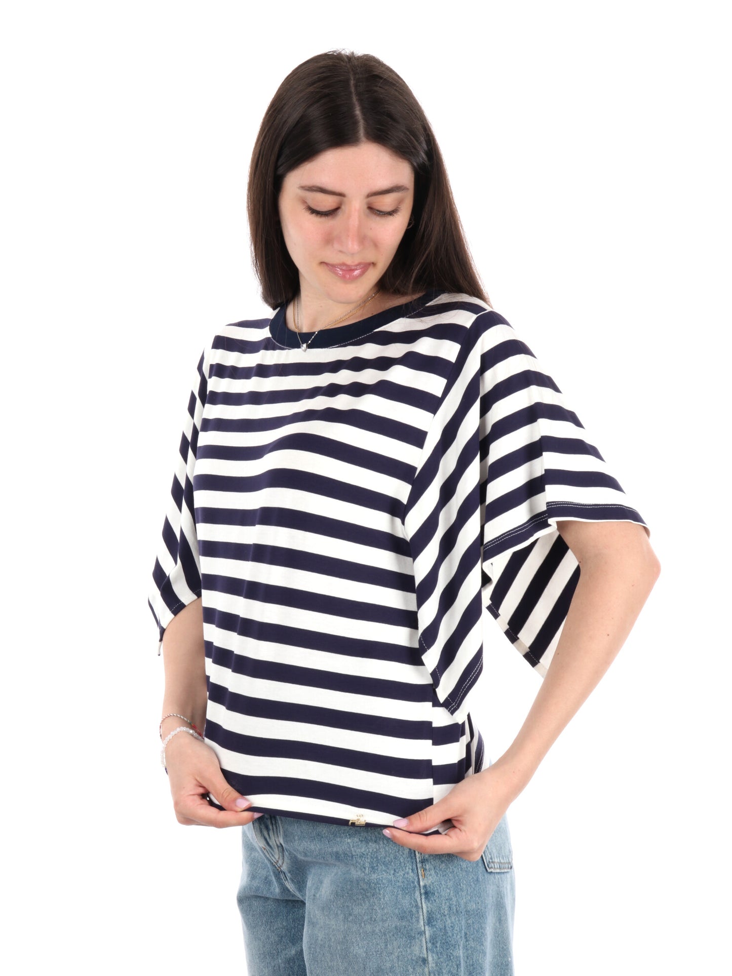 ARTIGLI T-SHIRT MM - PANNA-BLU