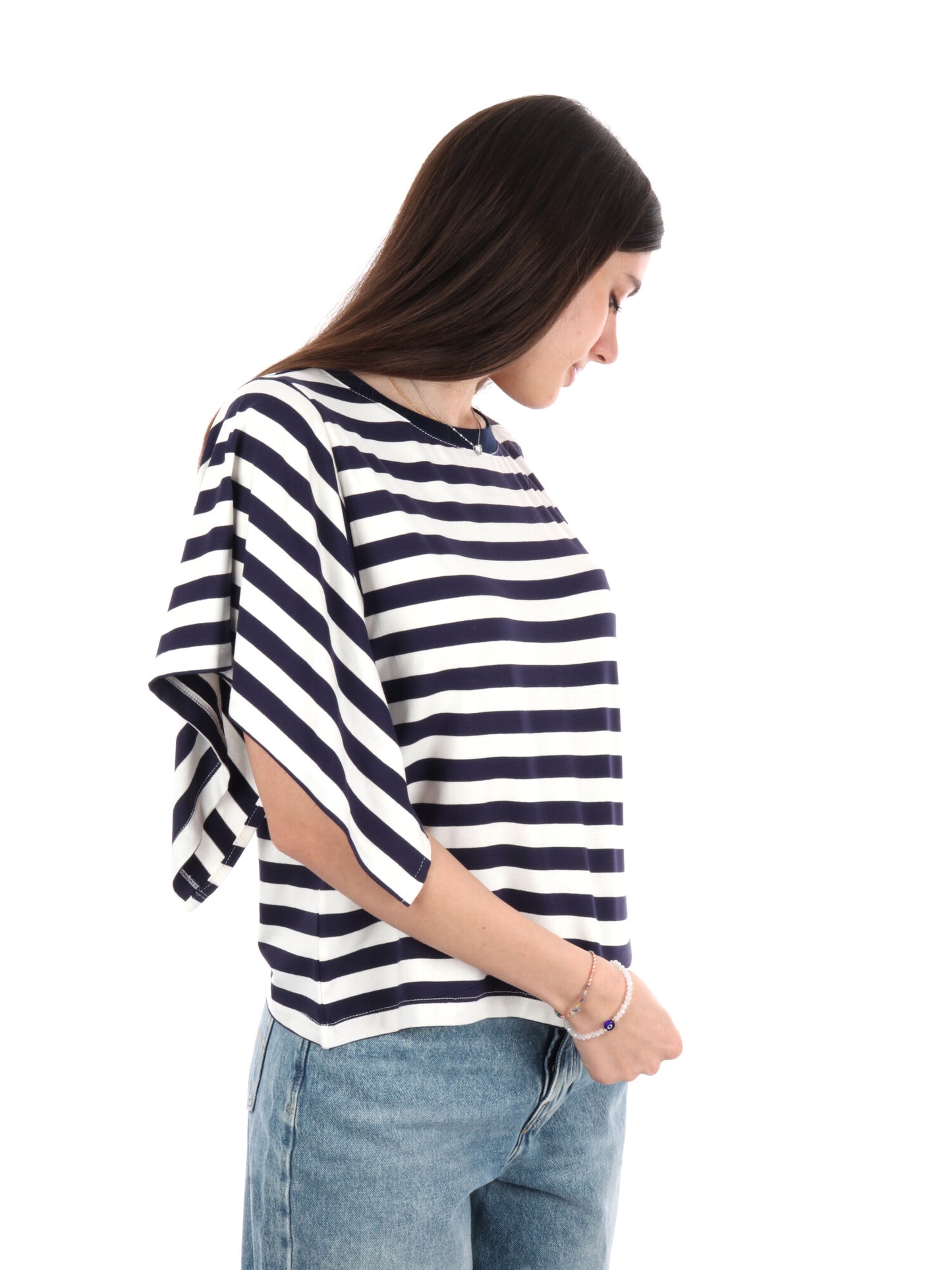 ARTIGLI T-SHIRT MM - PANNA-BLU