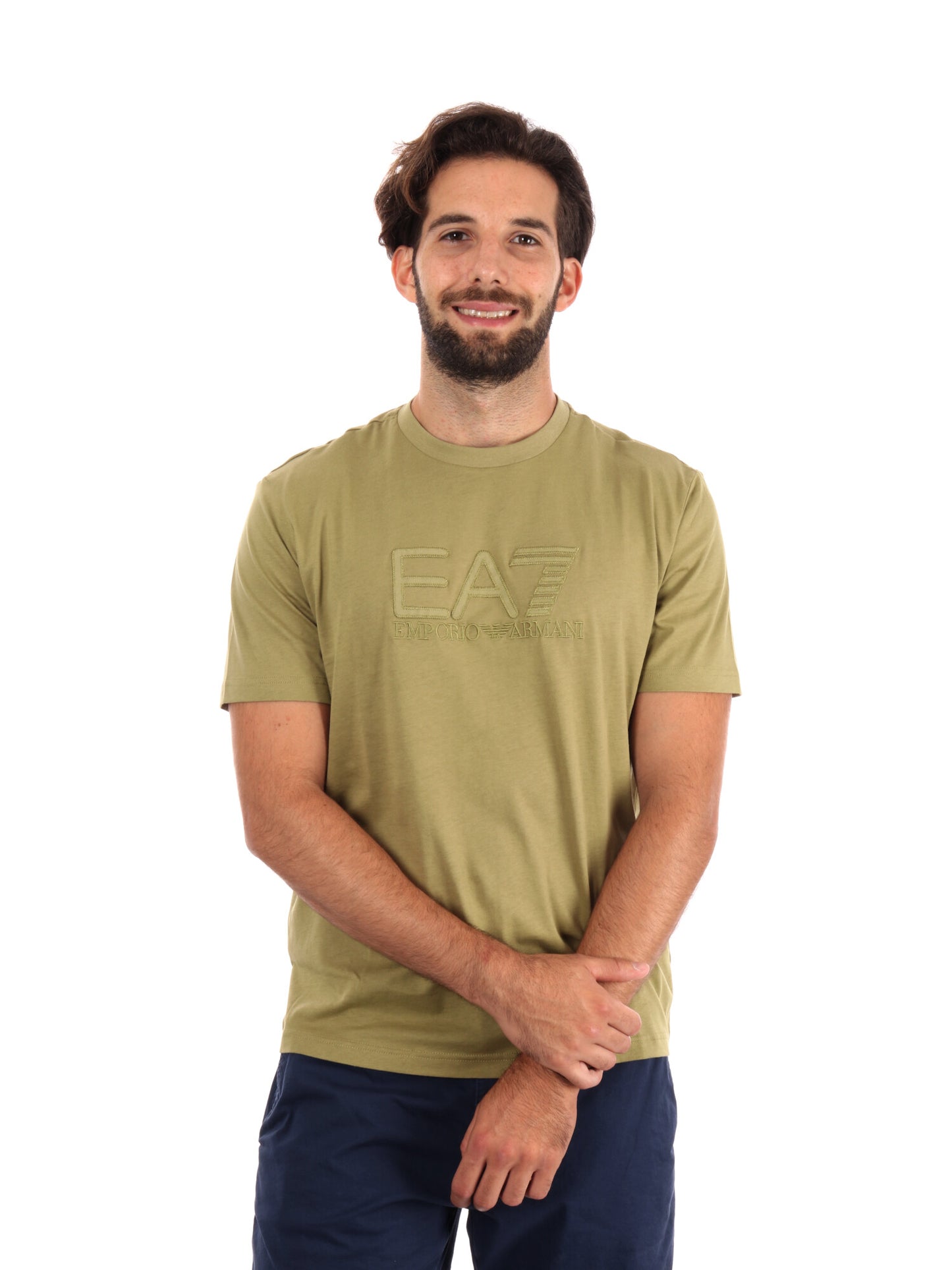 T-SHIRT GIROCOLLO TRAIN VISIBILITY EA7 EMPORIO ARMANI CEDRO