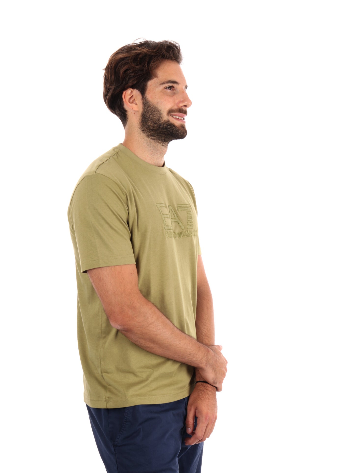 T-SHIRT GIROCOLLO TRAIN VISIBILITY EA7 EMPORIO ARMANI CEDRO