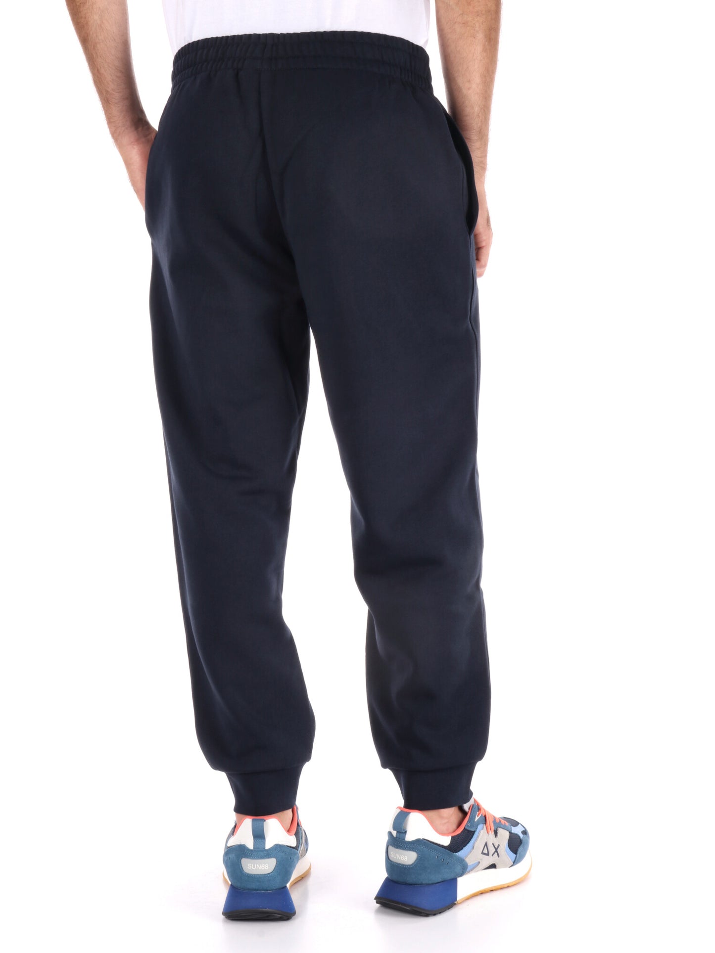 PANTALONI TRAIN VISIBILITY EA7 EMPORIO ARMANI DA UOMO BLU
