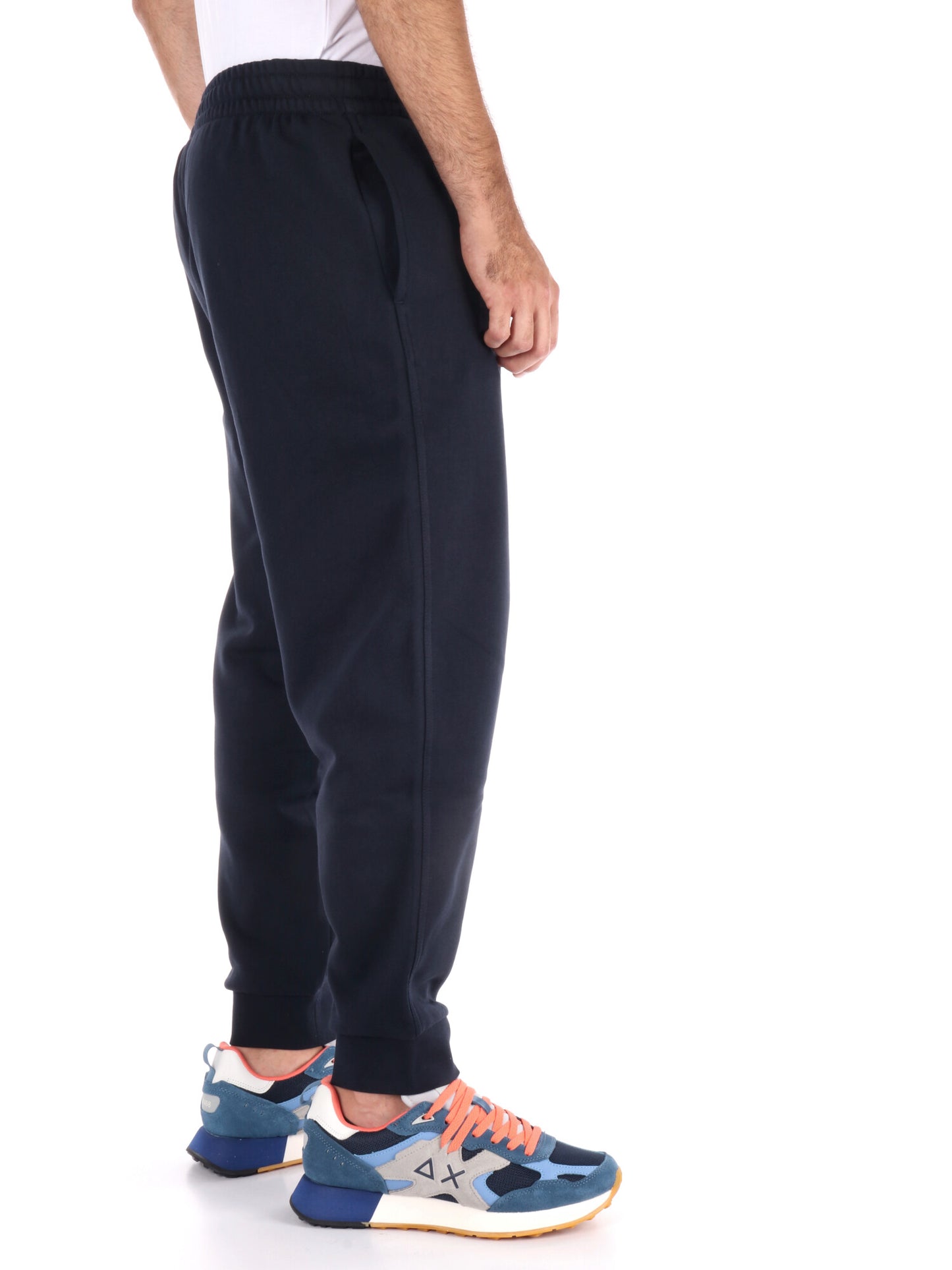 PANTALONI TRAIN VISIBILITY EA7 EMPORIO ARMANI DA UOMO BLU
