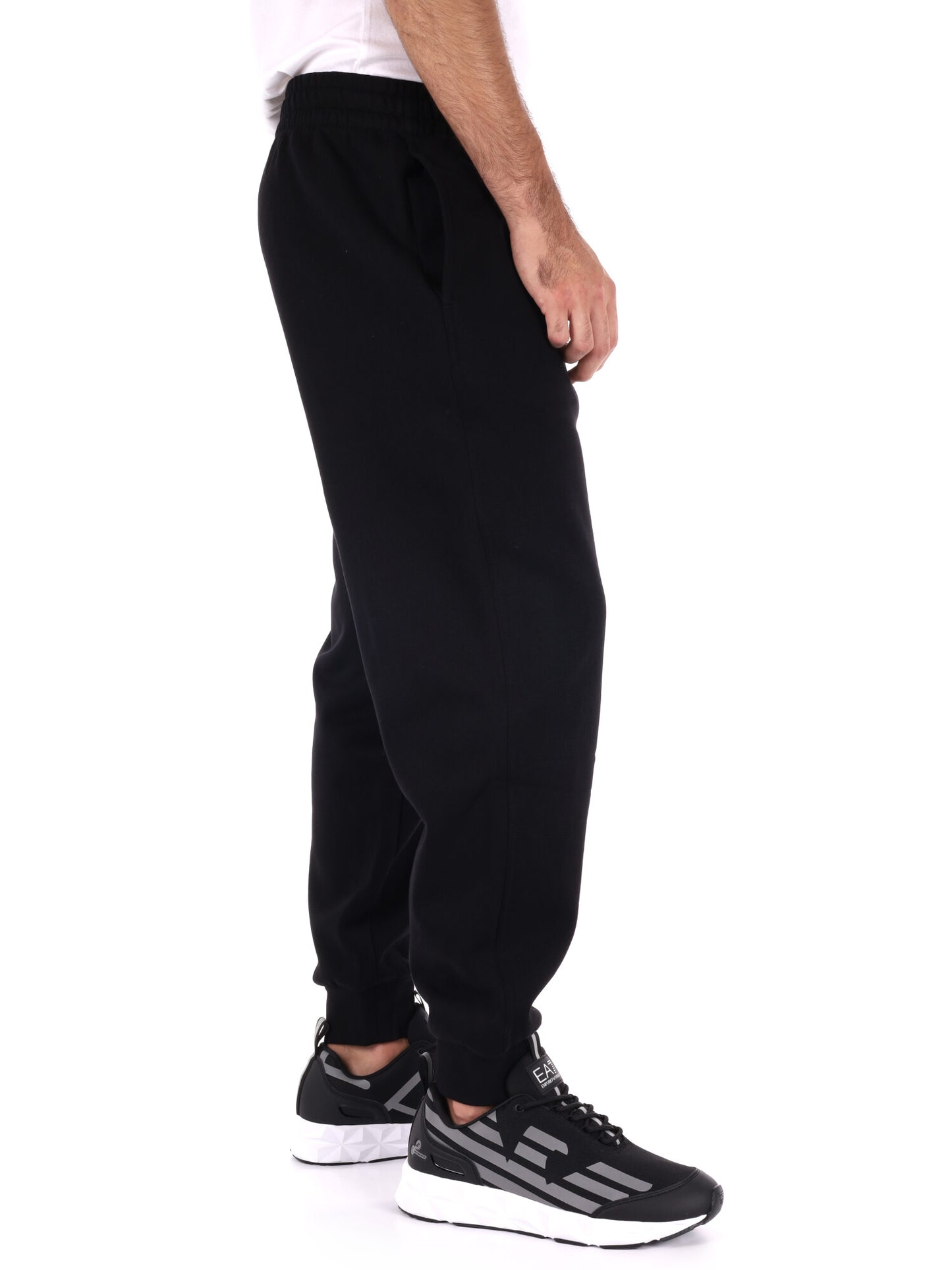 PANTALONI TRAIN VISIBILITY EA7 EMPORIO ARMANI DA UOMO NERO